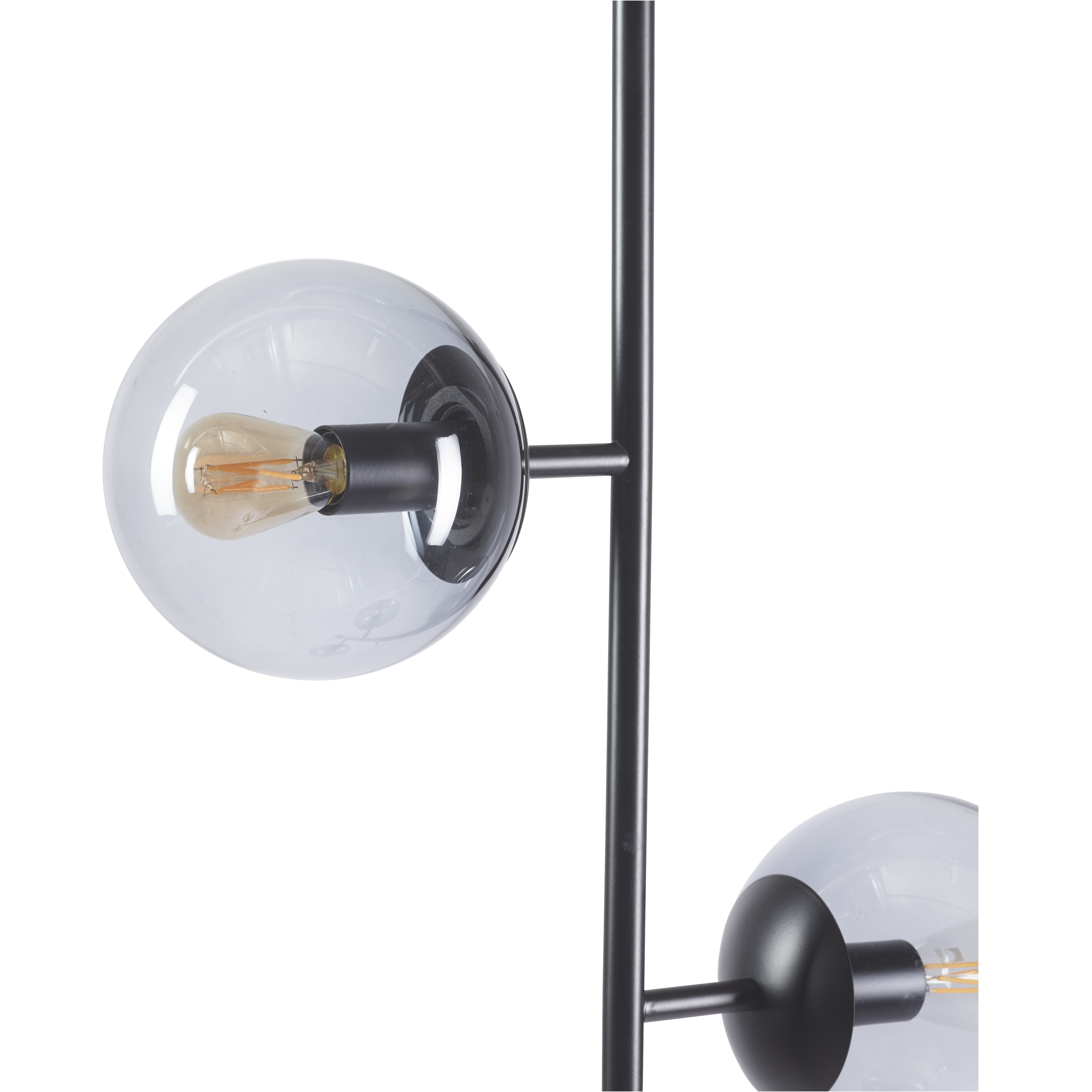 Hanging lamp orb lounge black