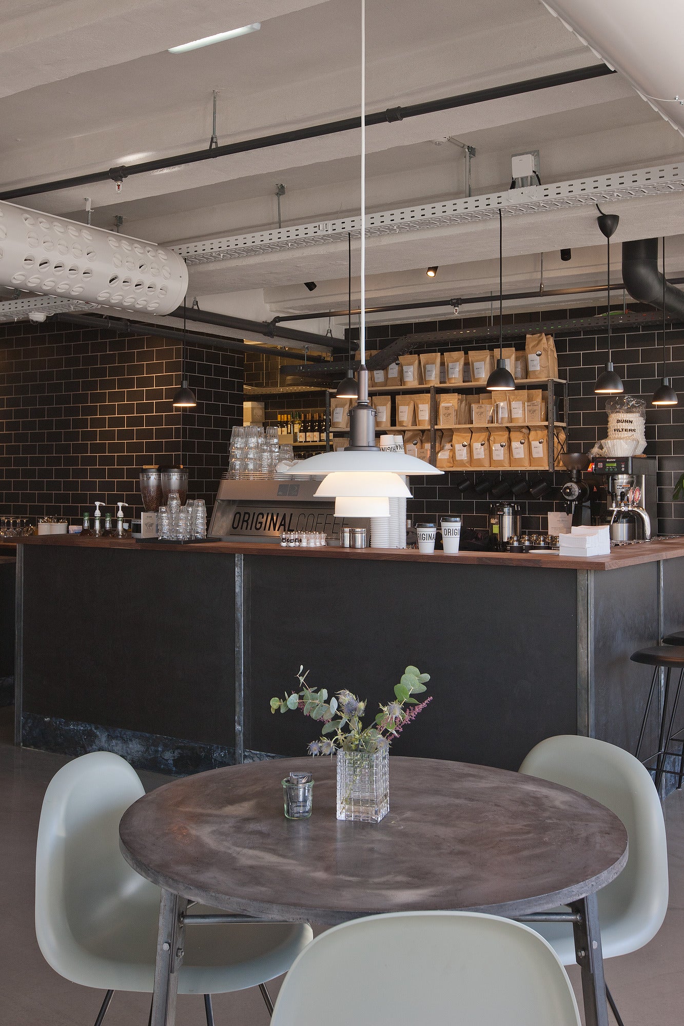 Závesná lampa PH 3½-3 METAL biela