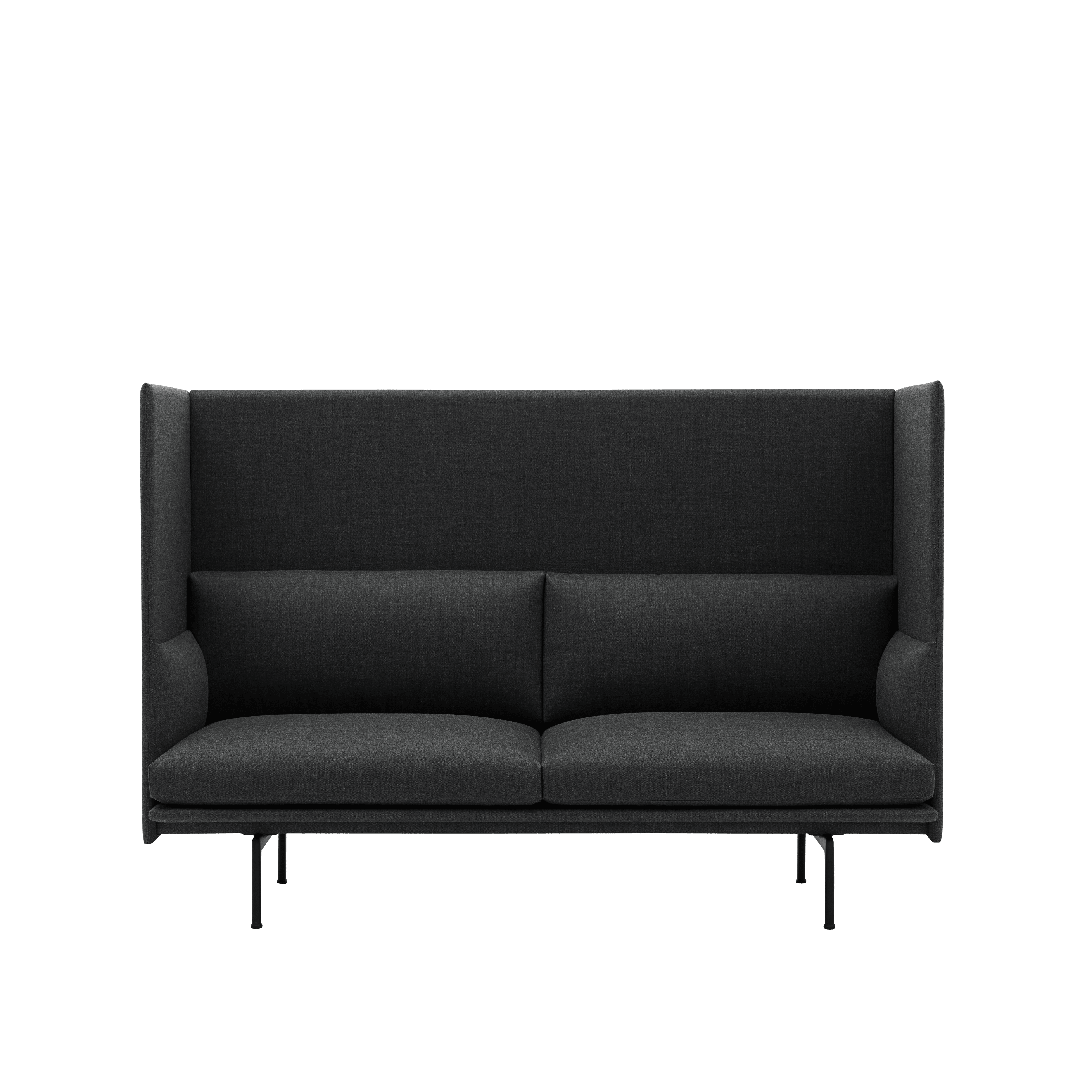 Sofa pre 2 osoby OUTLINE HIGHBACK čalúnená