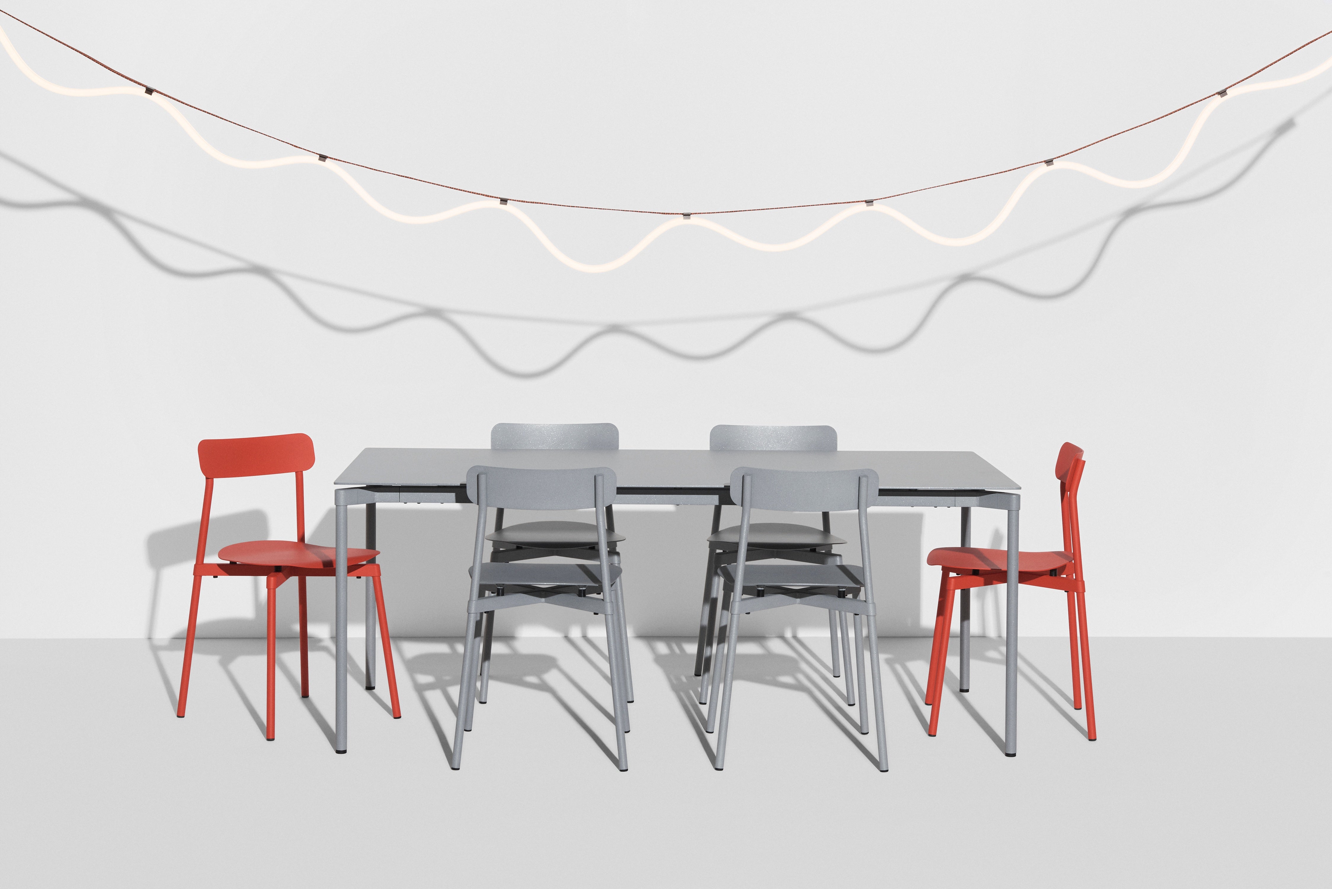 Lampa visiacá SPLINE hnedá s oranžovou
