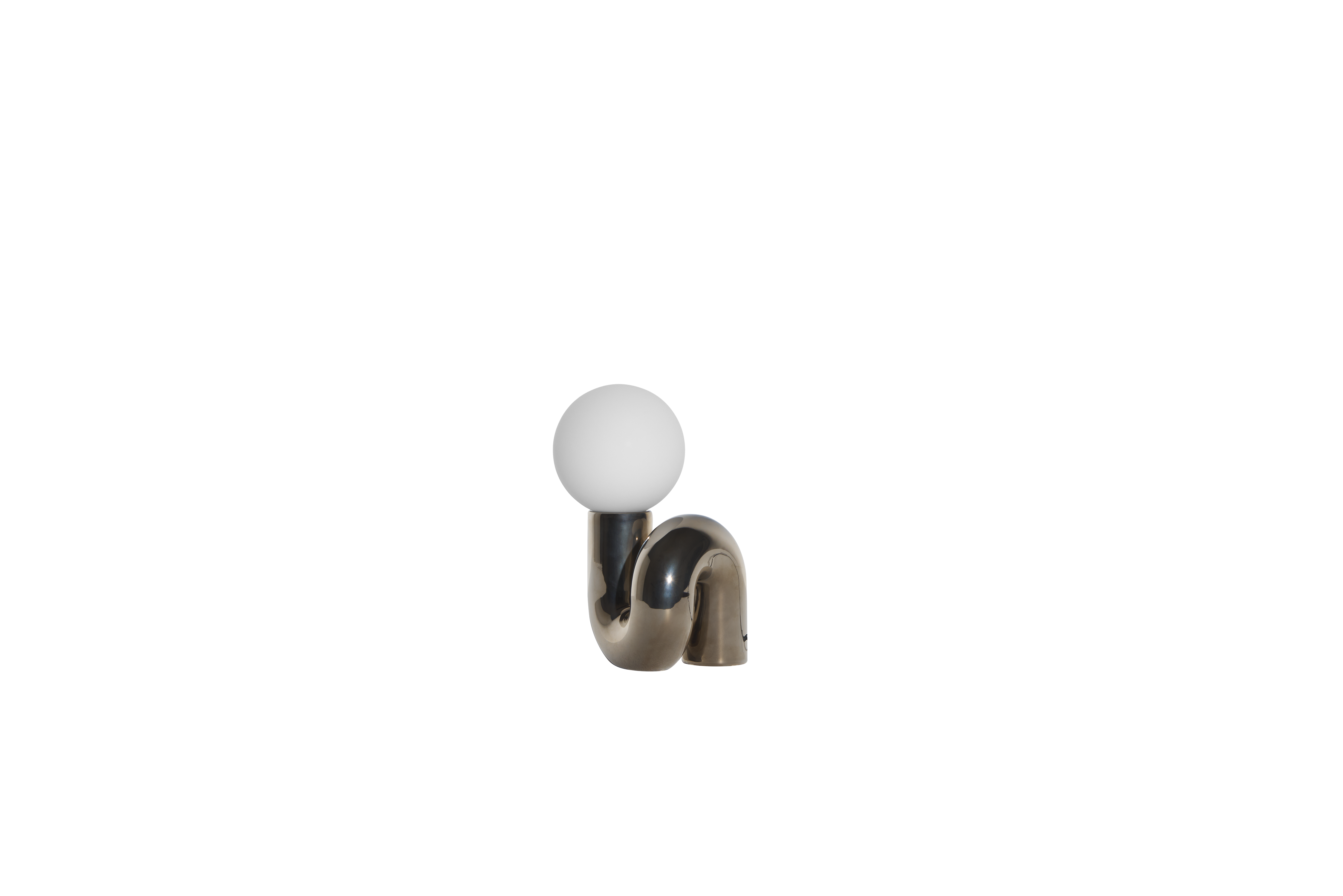 Stolová lampa NEOTENIC strieborná