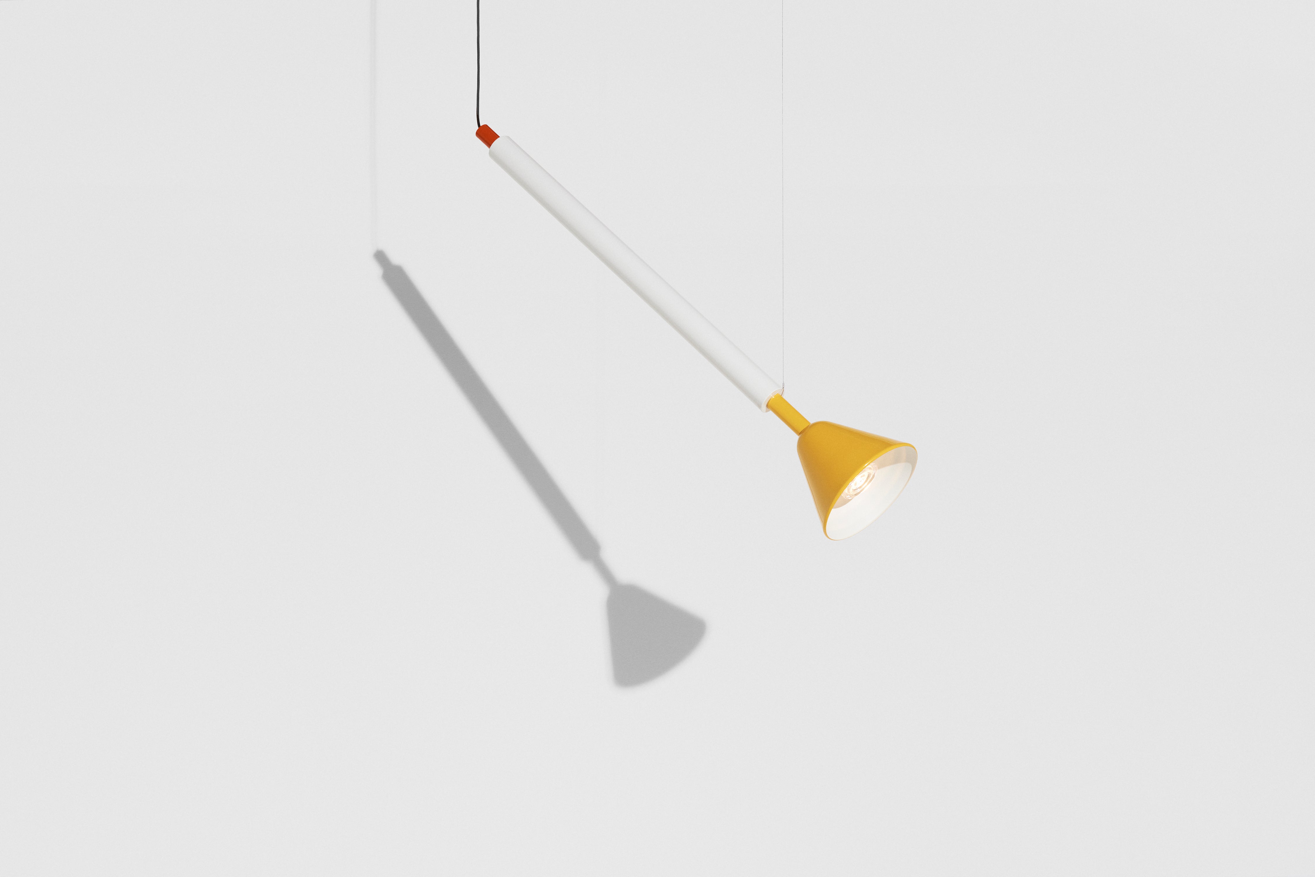 Závesná lampa PYL žltá