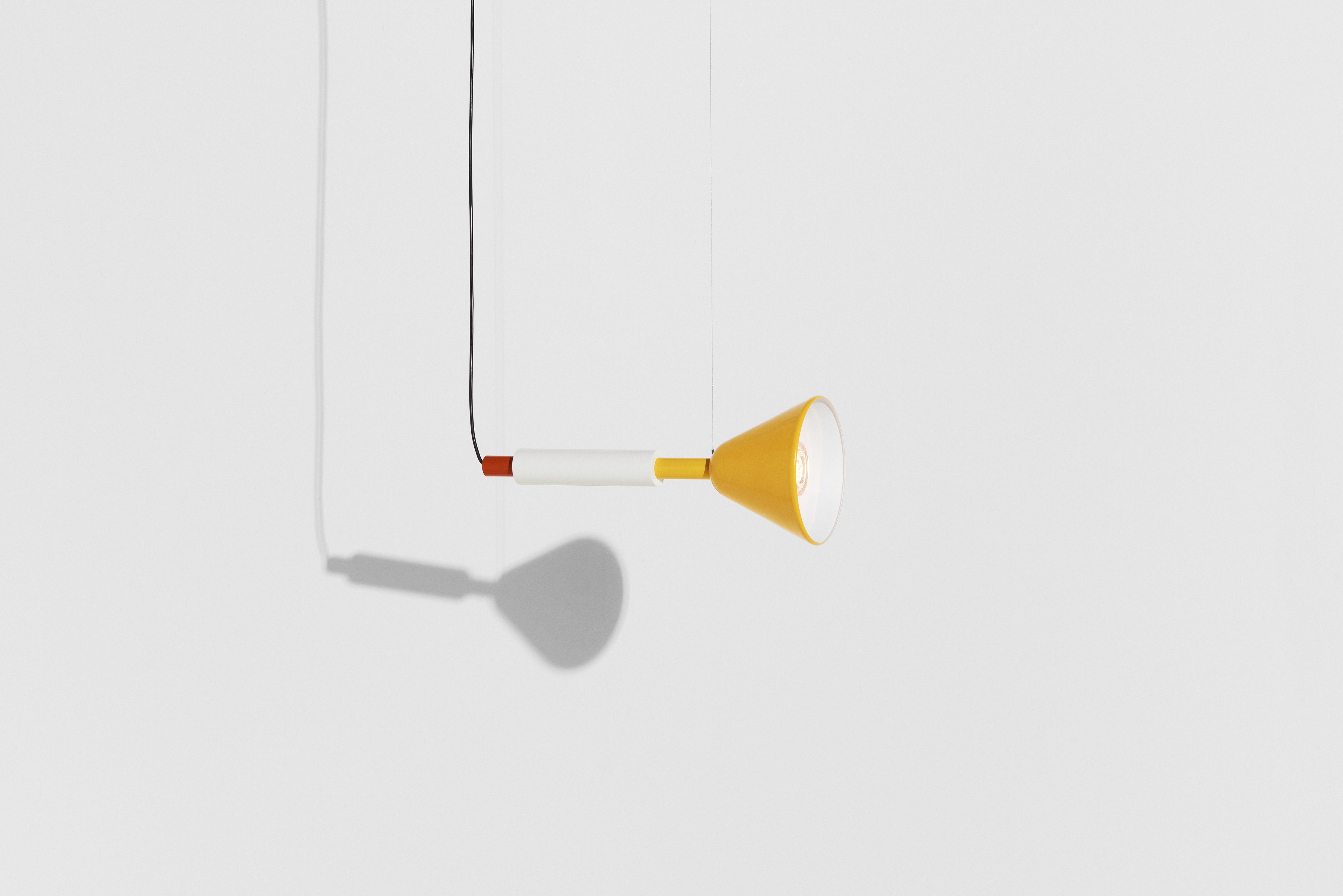 Závesná lampa PYL žltá
