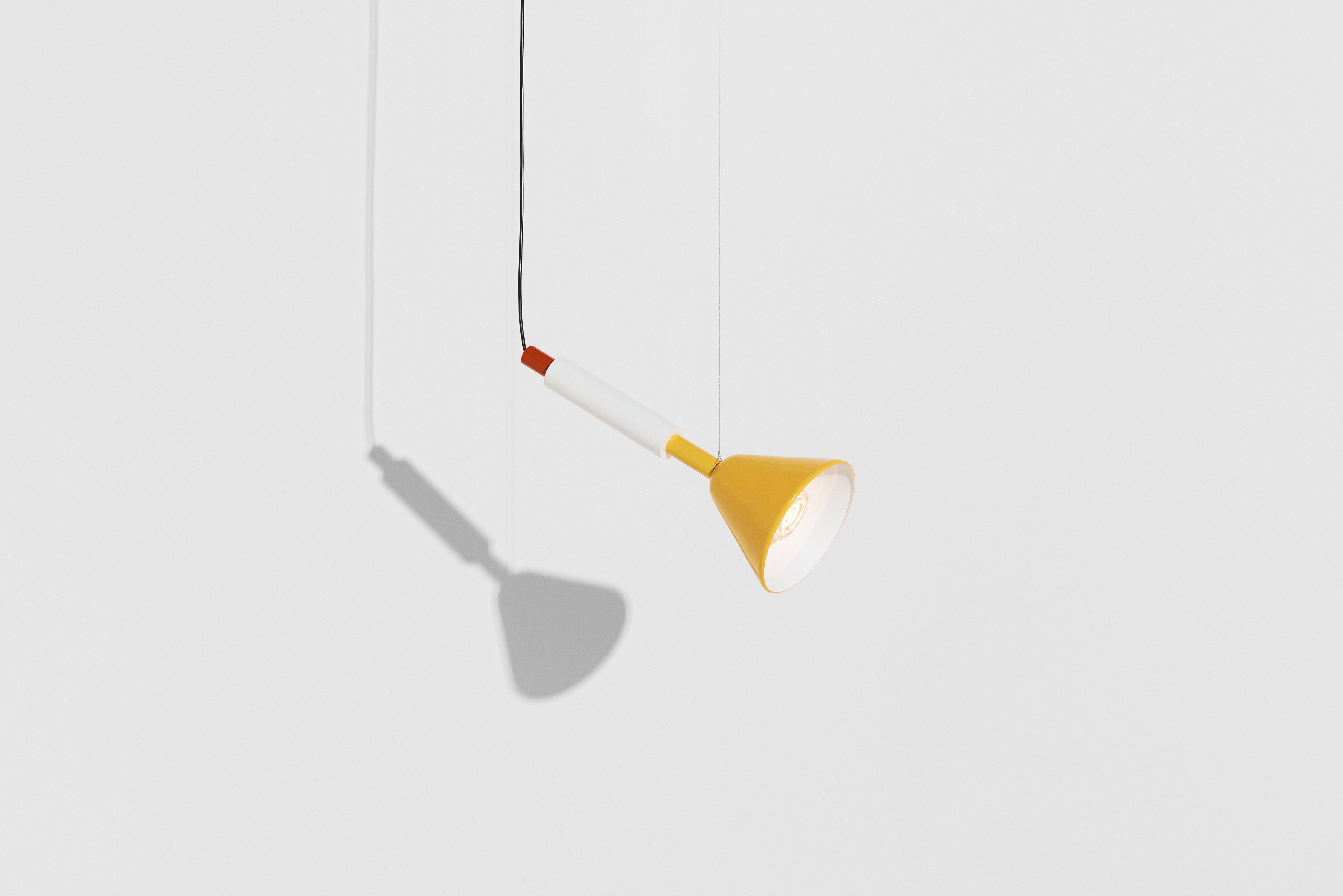 Závesná lampa PYL žltá