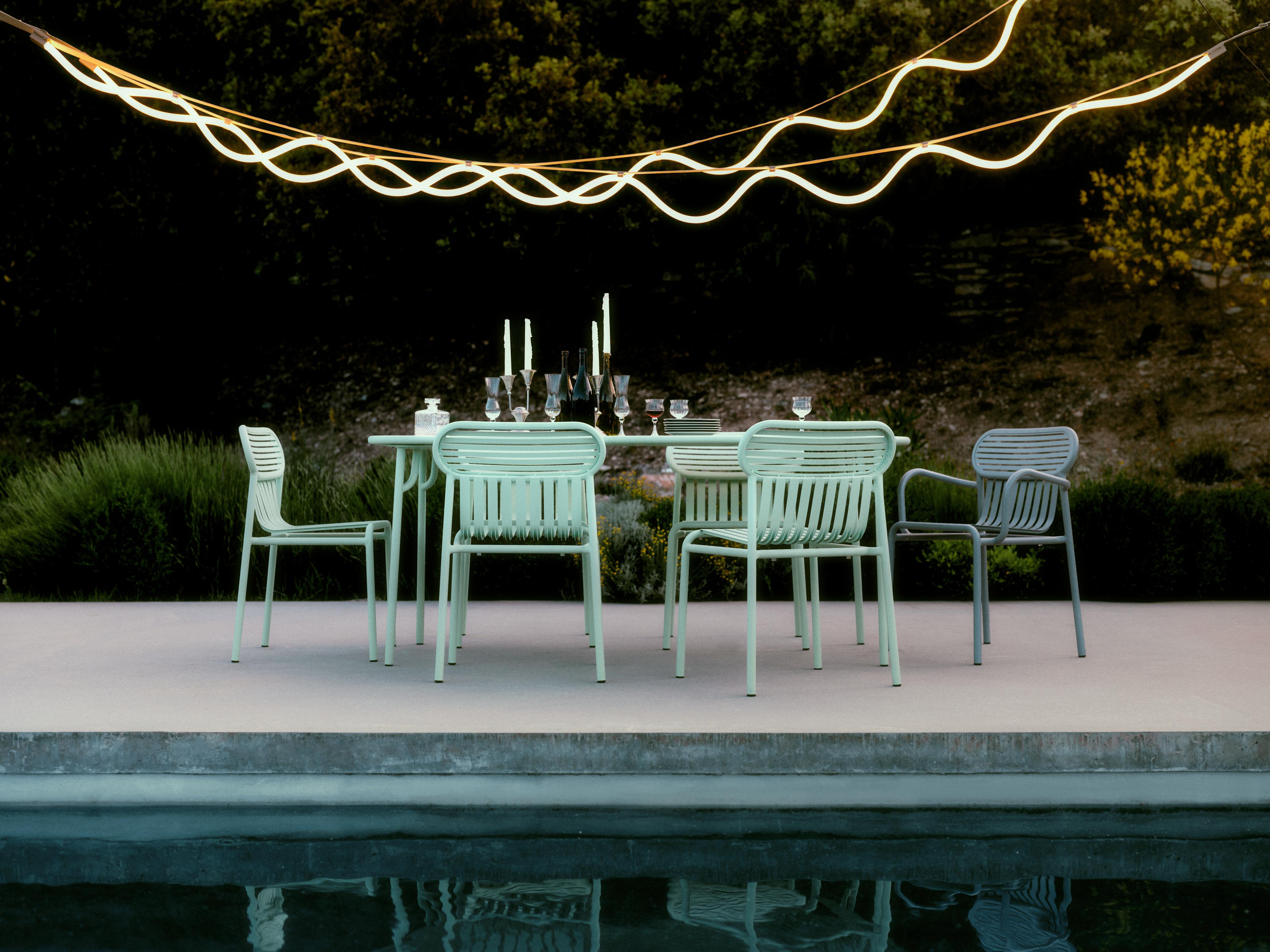 Stôl na terasu WEEK-END biely