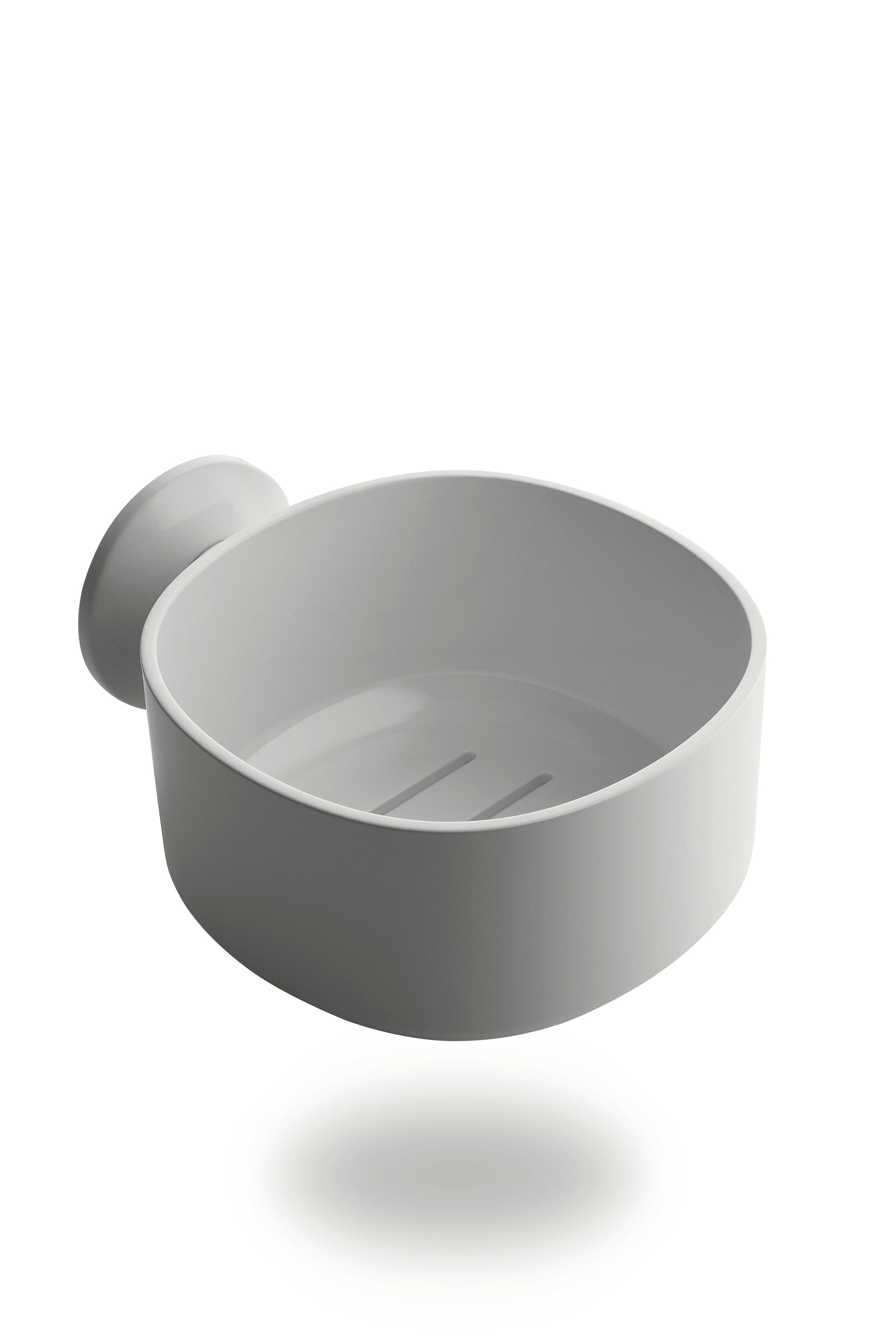 Shelf with suction cup Birillo White