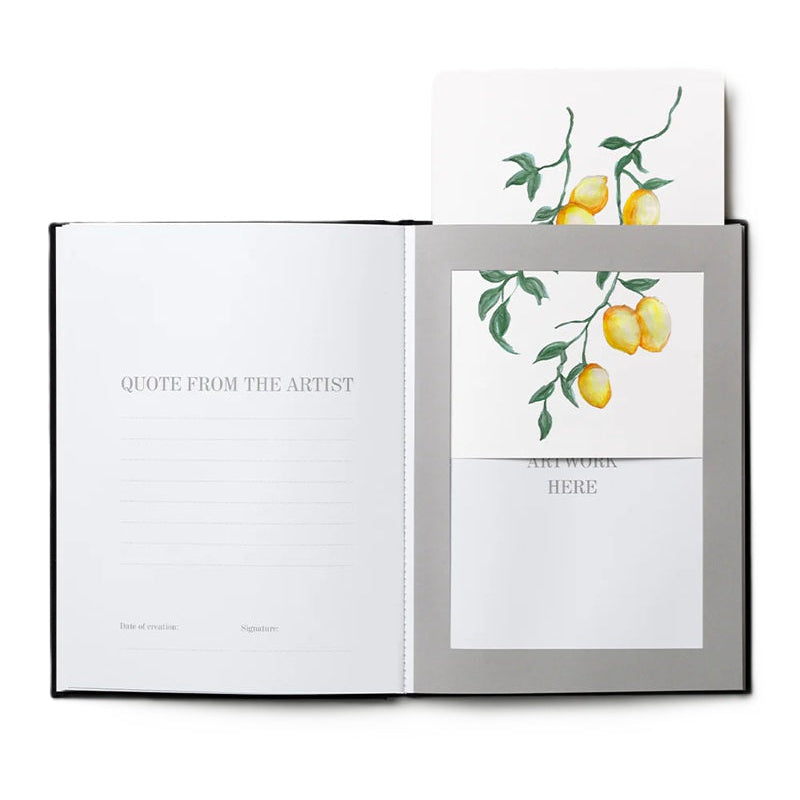 Album na kreslenie GREAT ART čierny s bielym