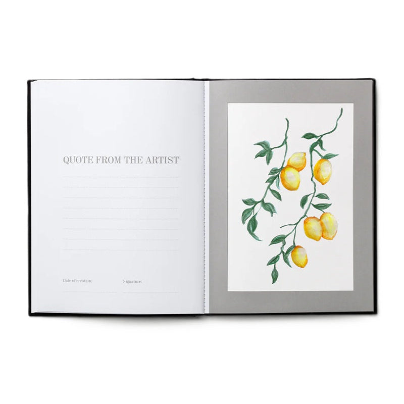 Album na kreslenie GREAT ART čierny s bielym