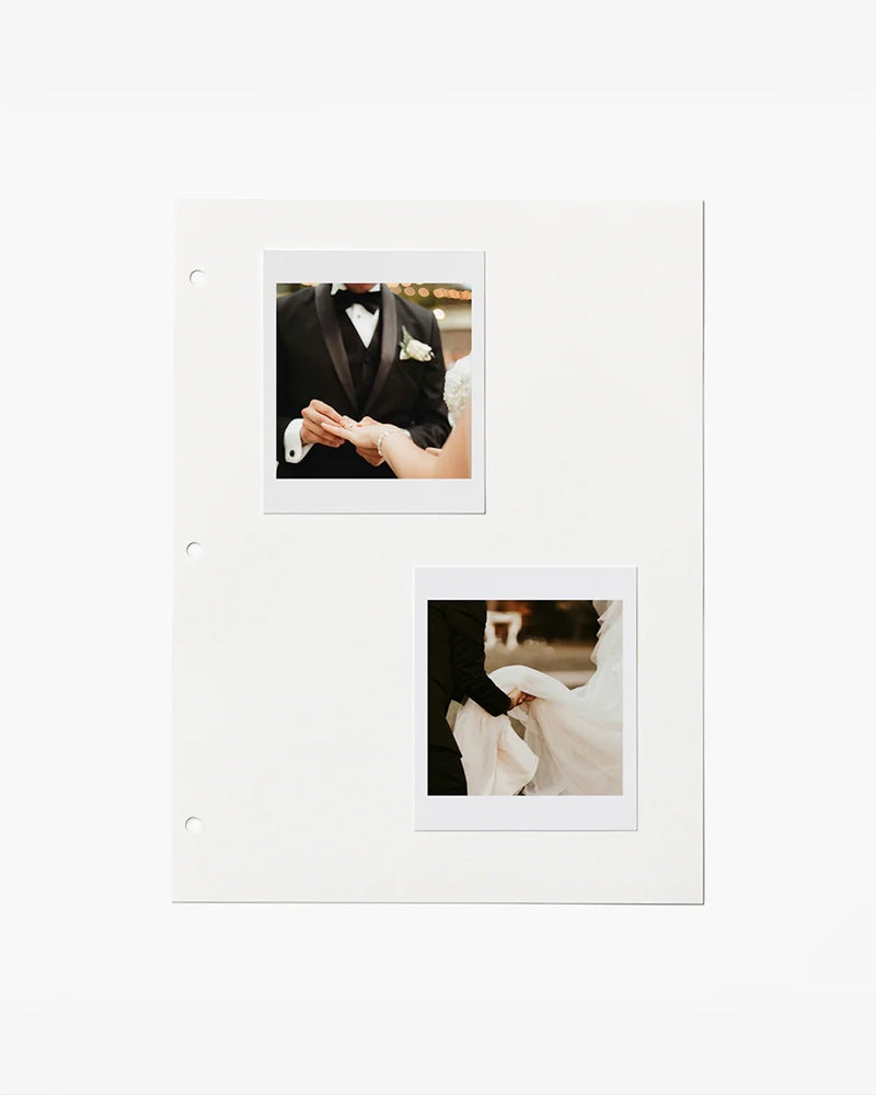 Doplnkové strany do fotoalbumu PHOTO PAPER WHITE biele