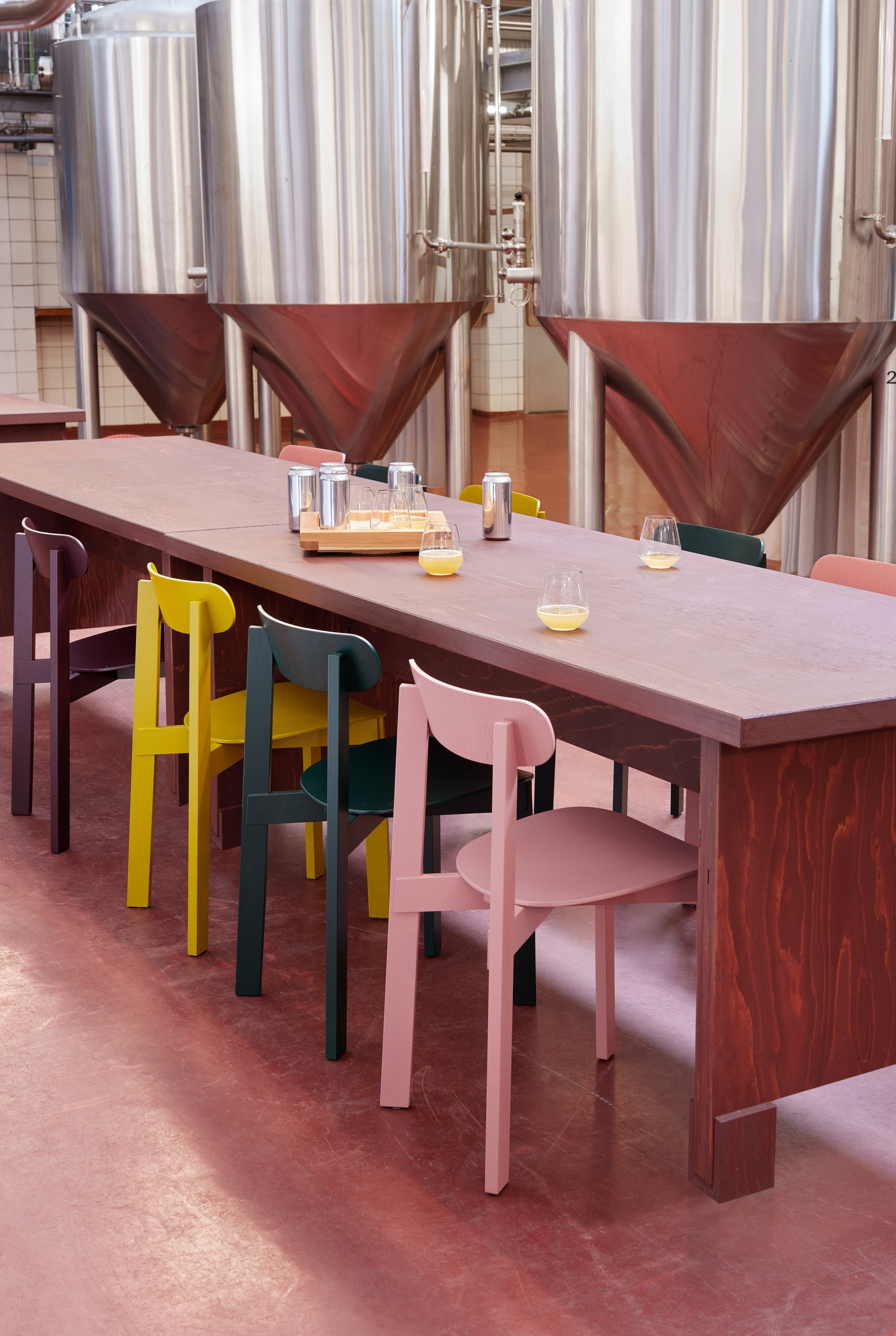 Stolička BONDI zelená