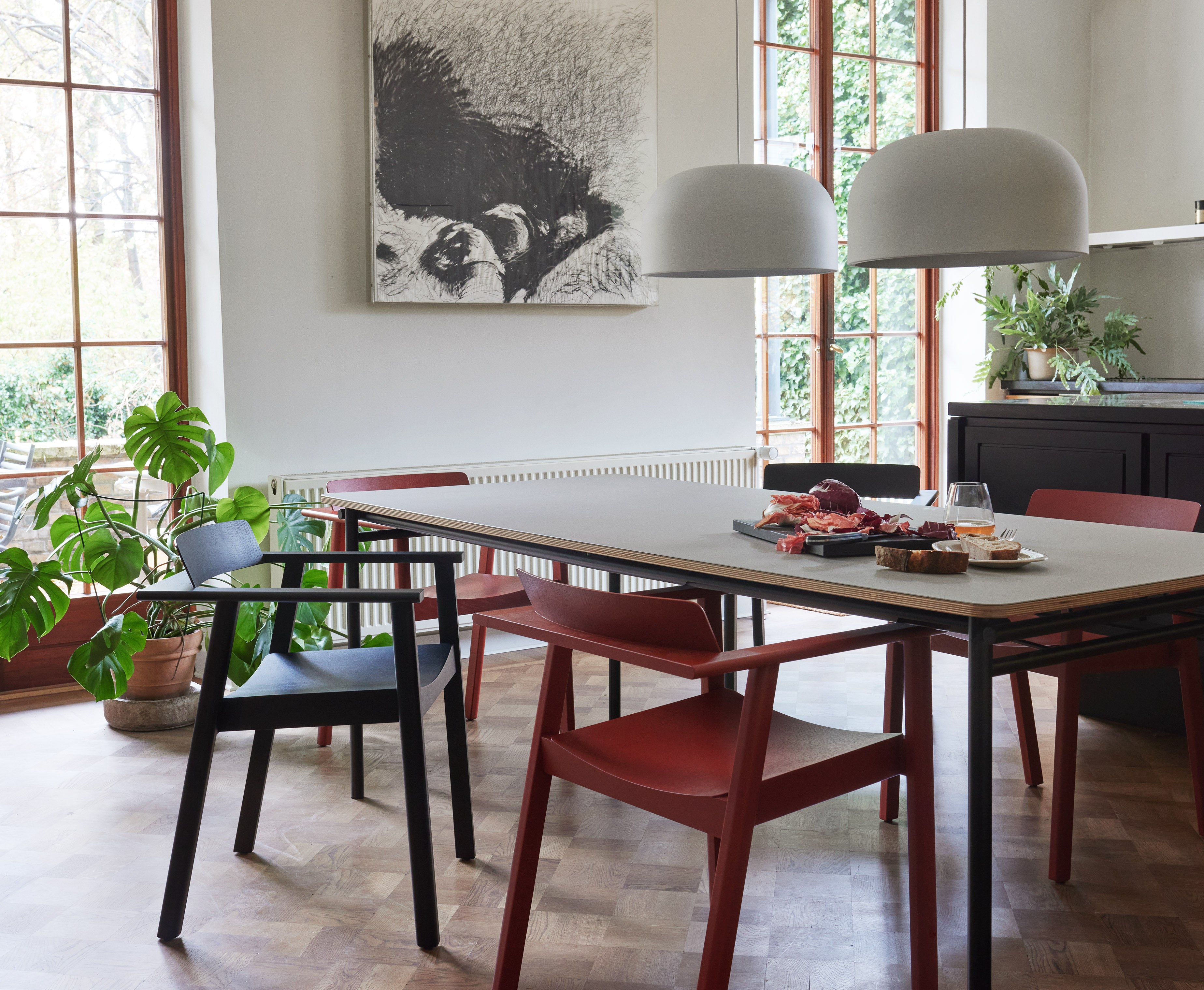 Stół rozkładany TAFFEL szary