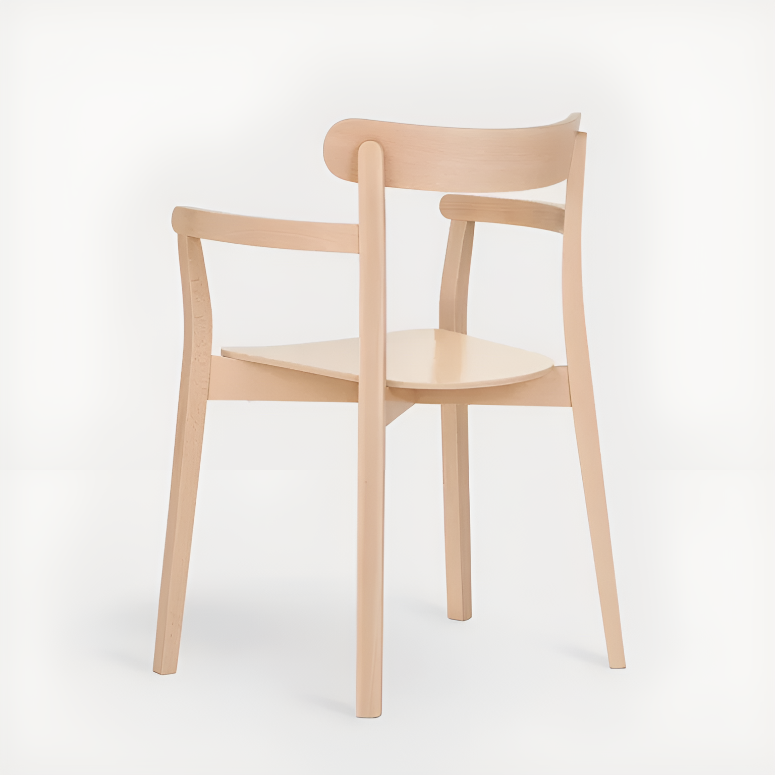 Chair with icho B-4420 Points. Beech wood