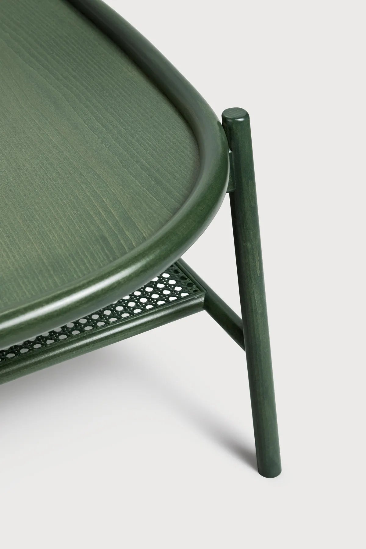 Kávový stolík DRUM bukové drevo