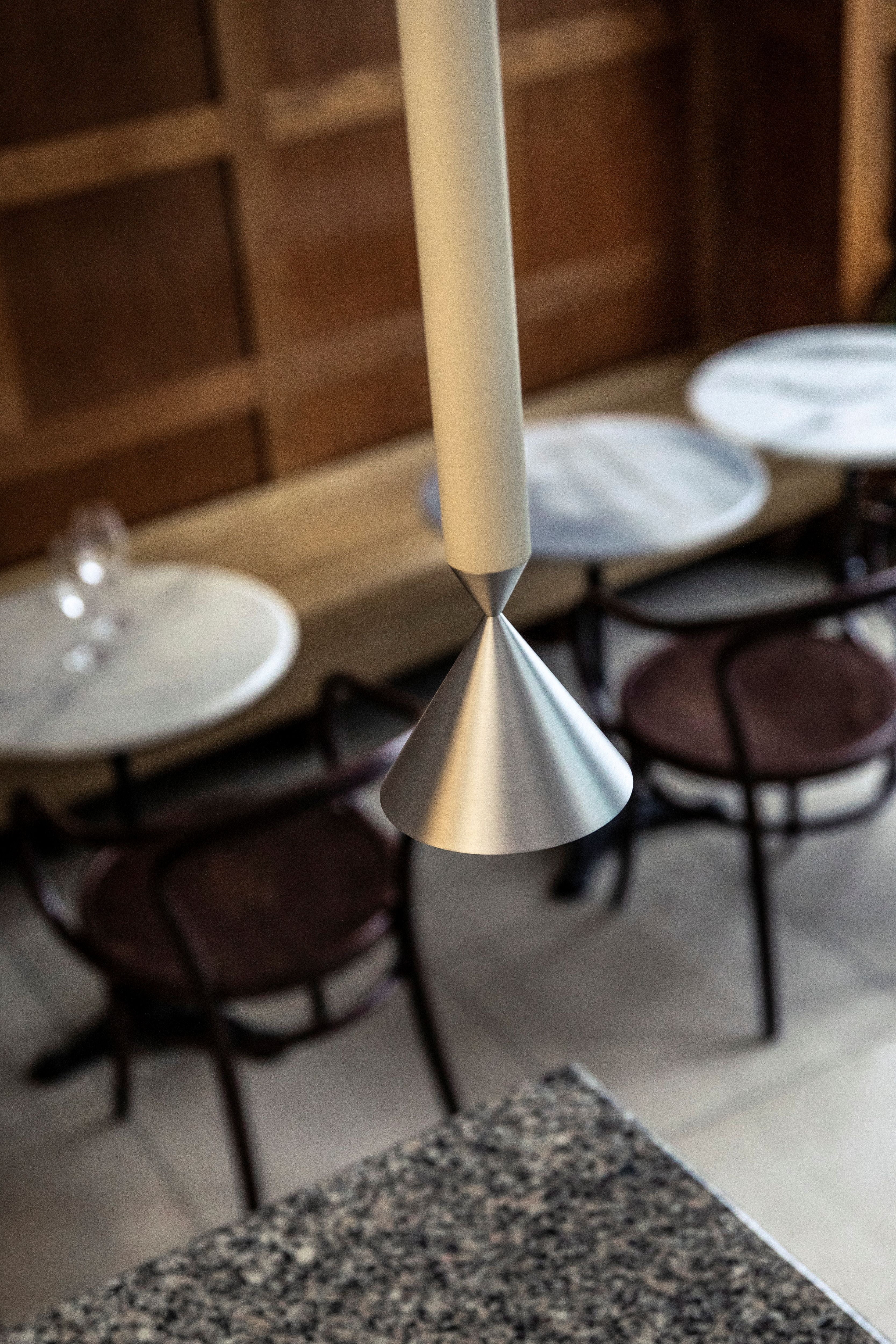 Závesná lampa APOLLO GRAND biela