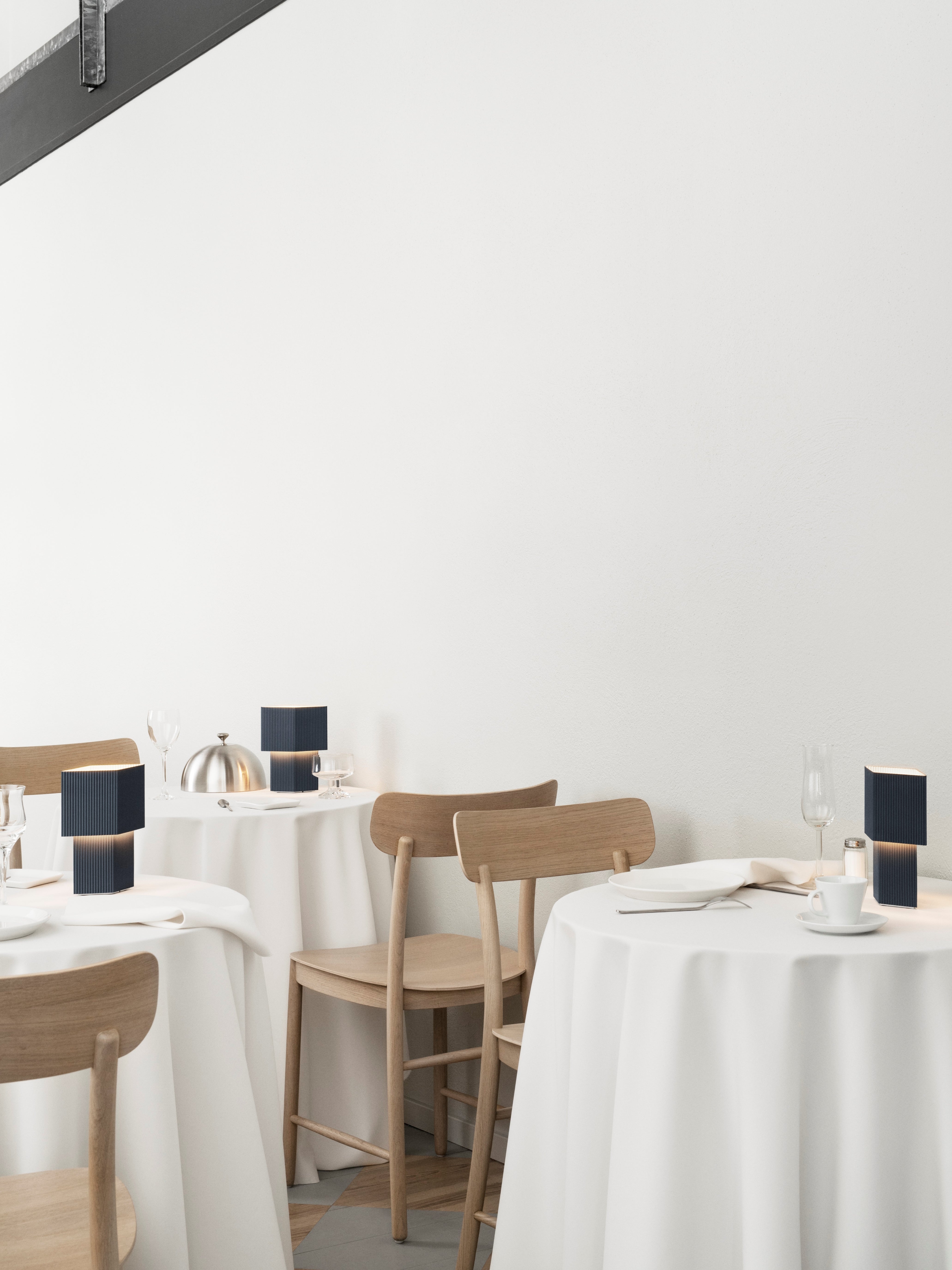 Stolná lampa ROMB MINI tmavomodrá