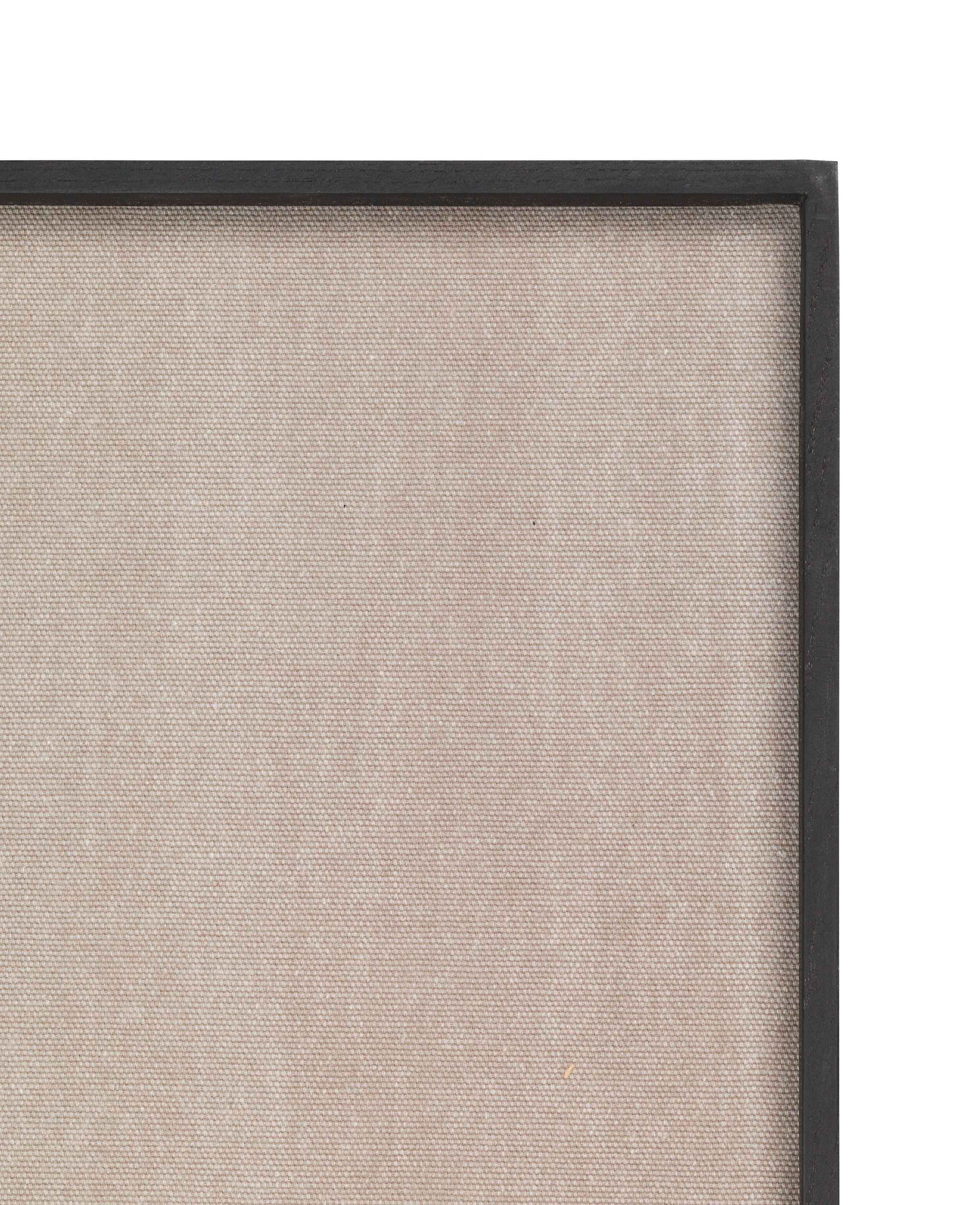 SCENERY PINBOARD NARROW cork board black ash wood