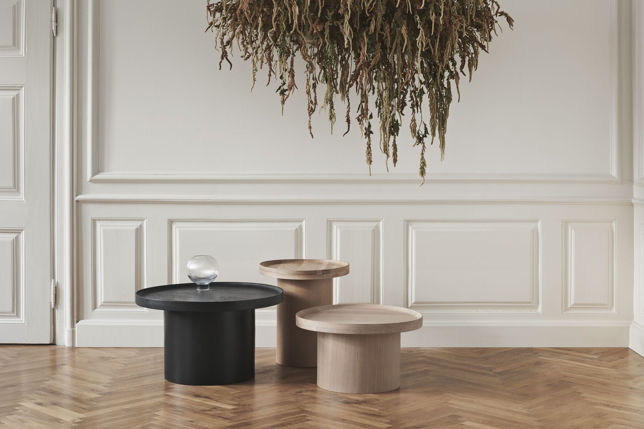 Bočný stolík PLATEAU z dubového dreva