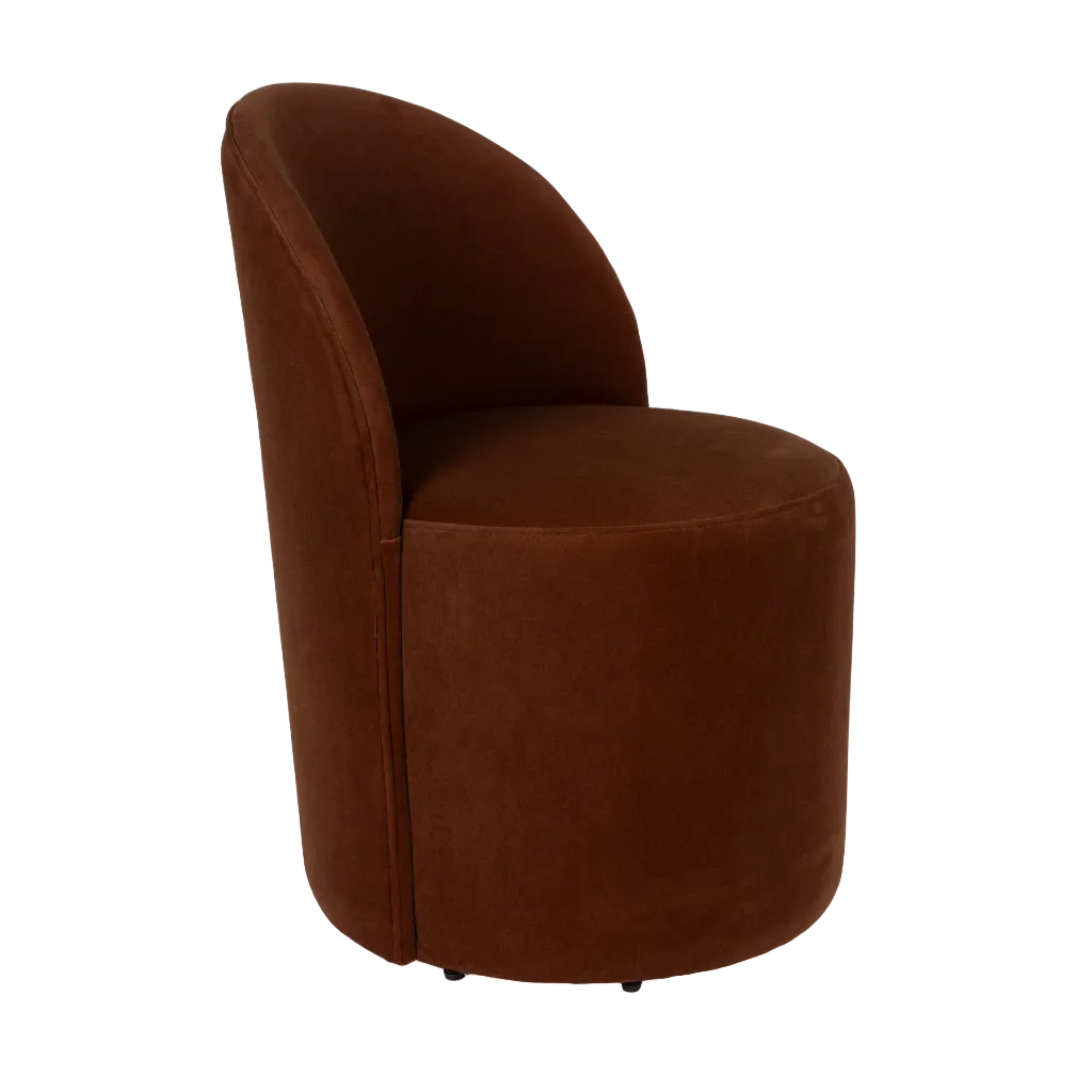 Fotel PLUSH hnedý