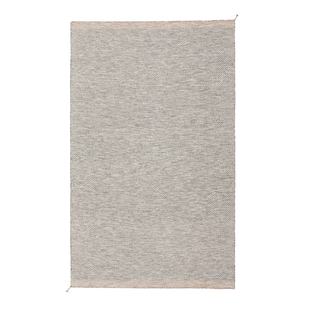Outdoor rug PLY black and white