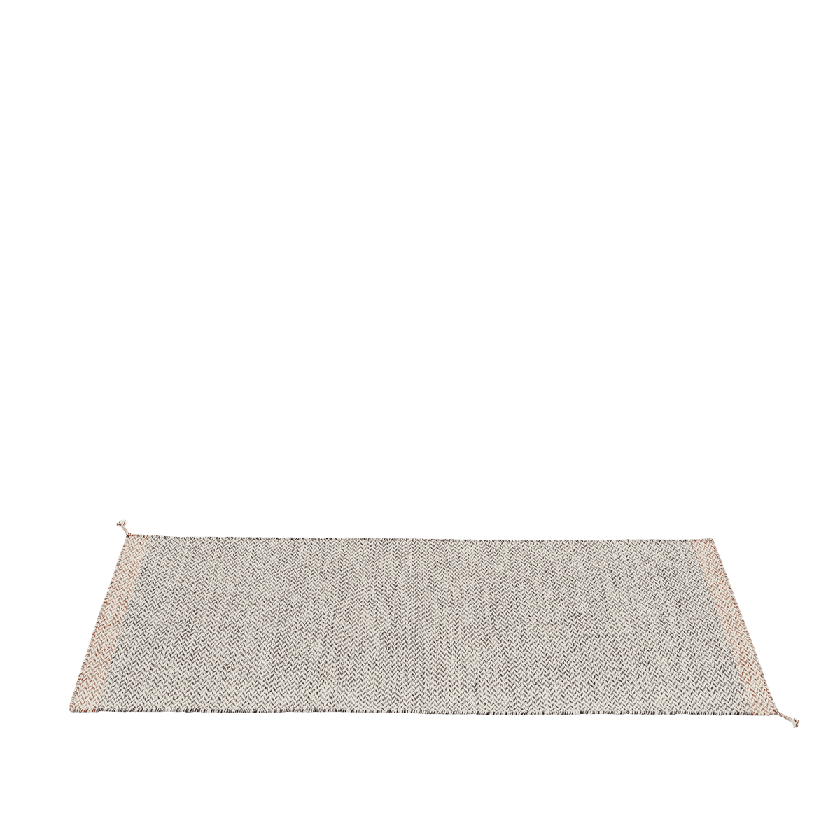 Outdoor rug PLY black and white