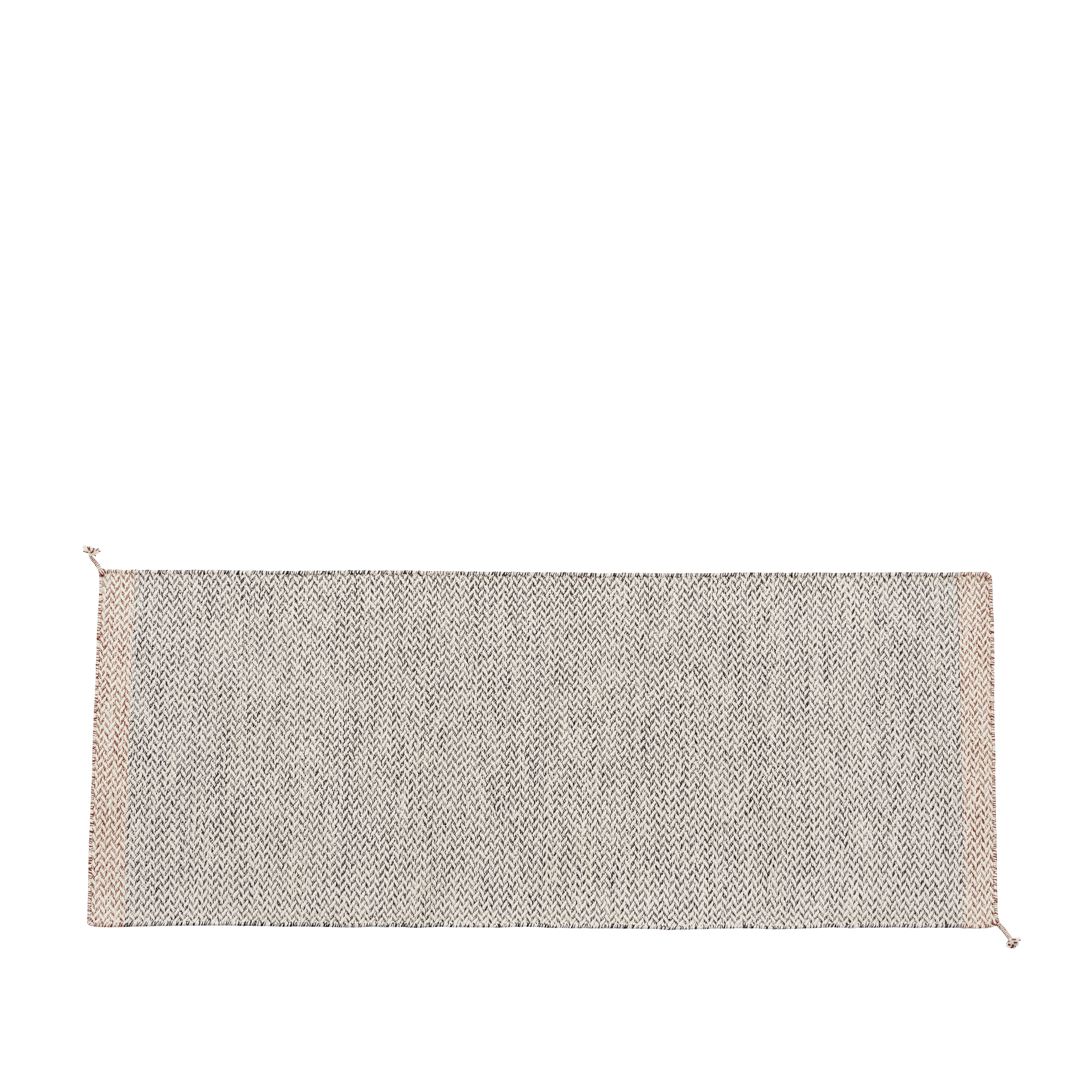 Outdoor rug PLY black and white
