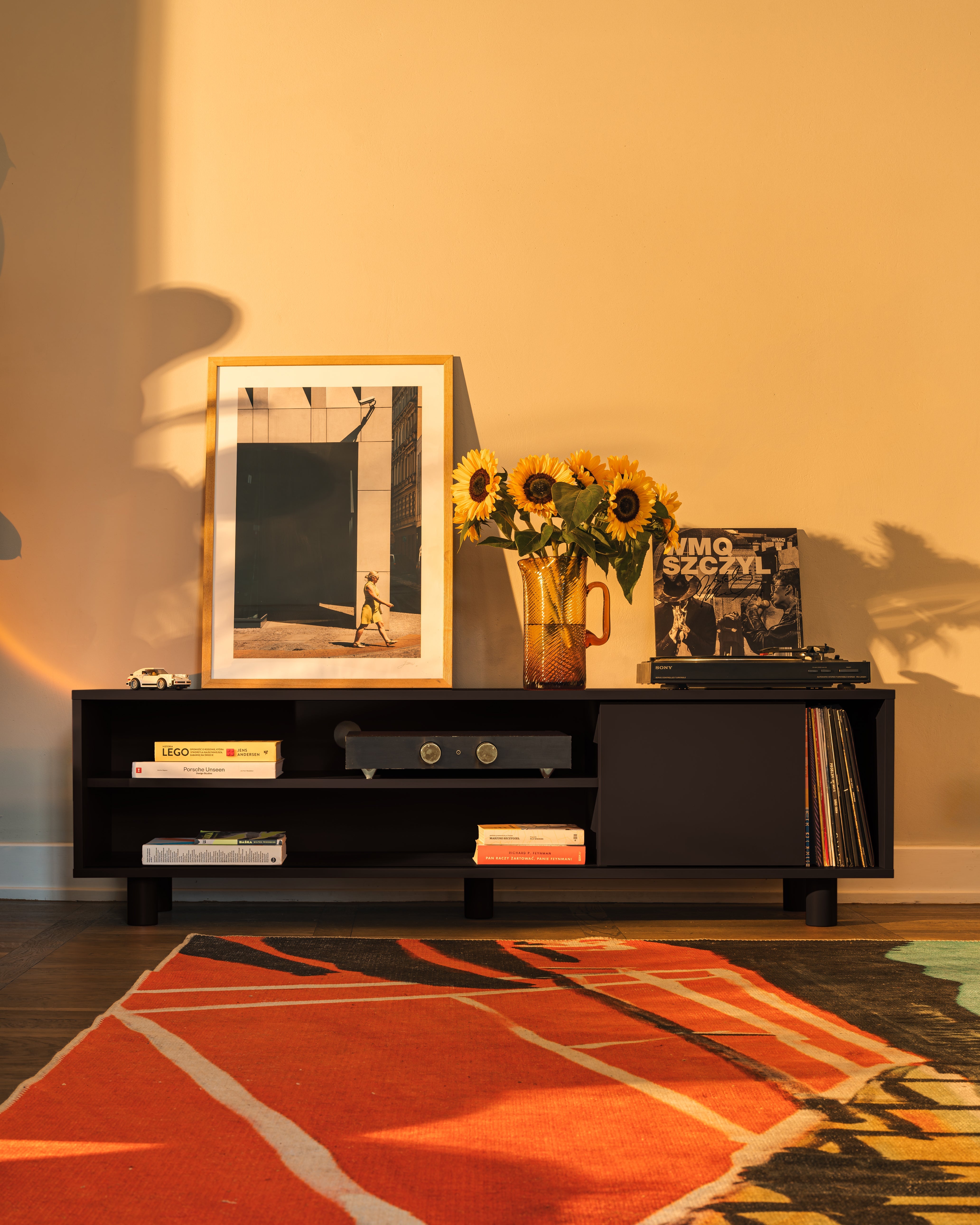 RTV Cabinet POP black