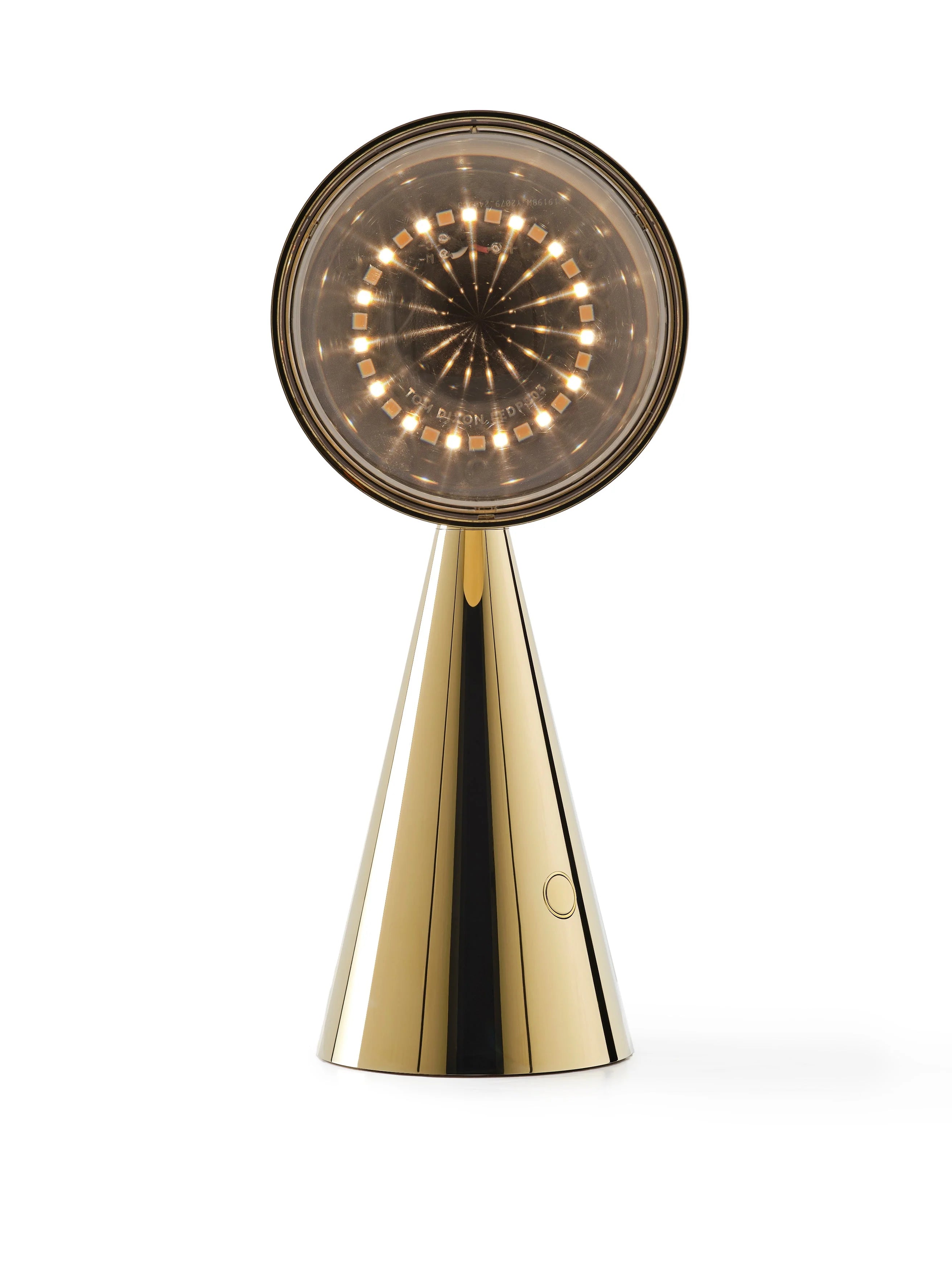 Portable table lamp POSE gold