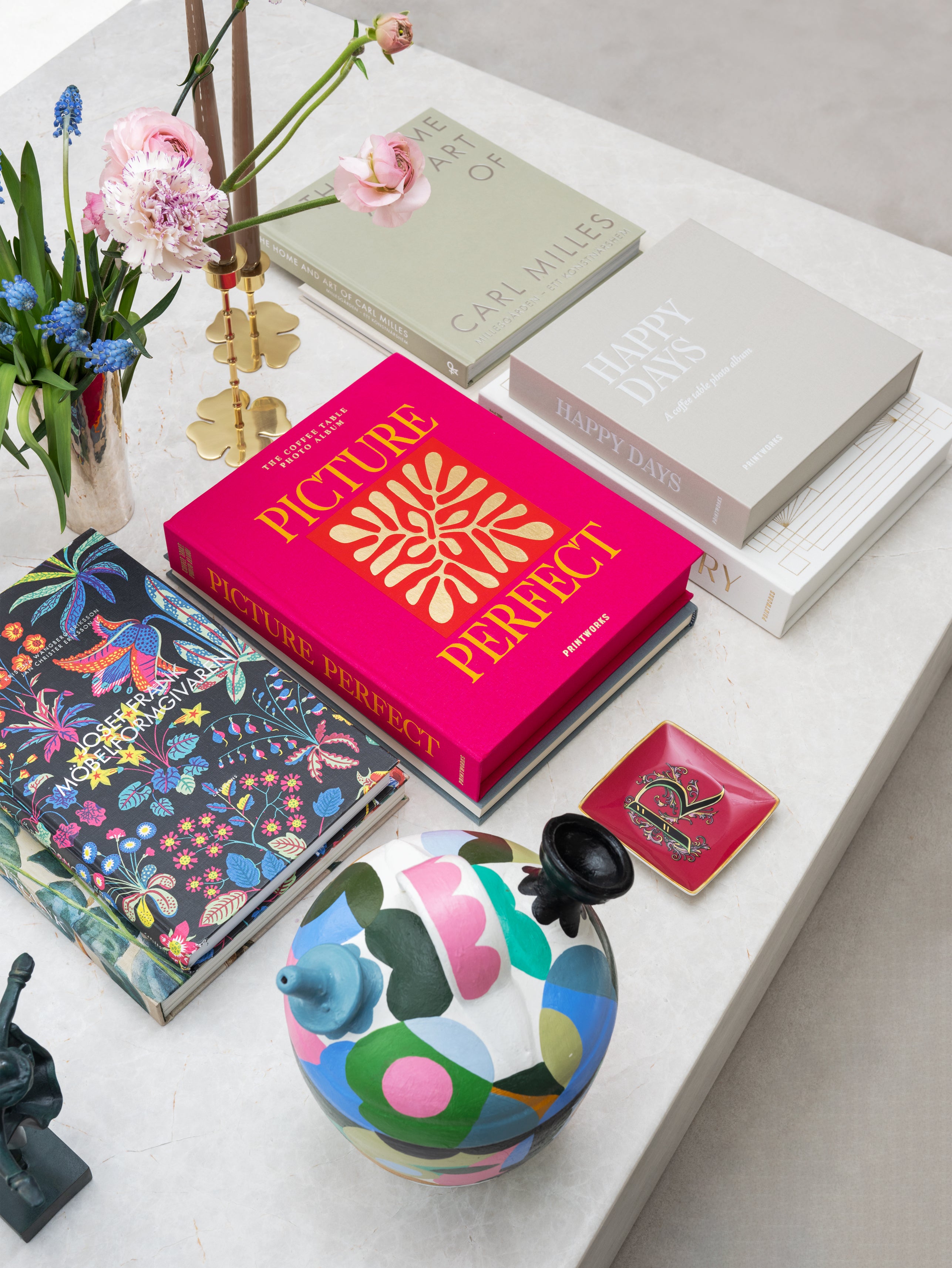 Album na fotografie PICTURE PERFECT ružový so zlatým