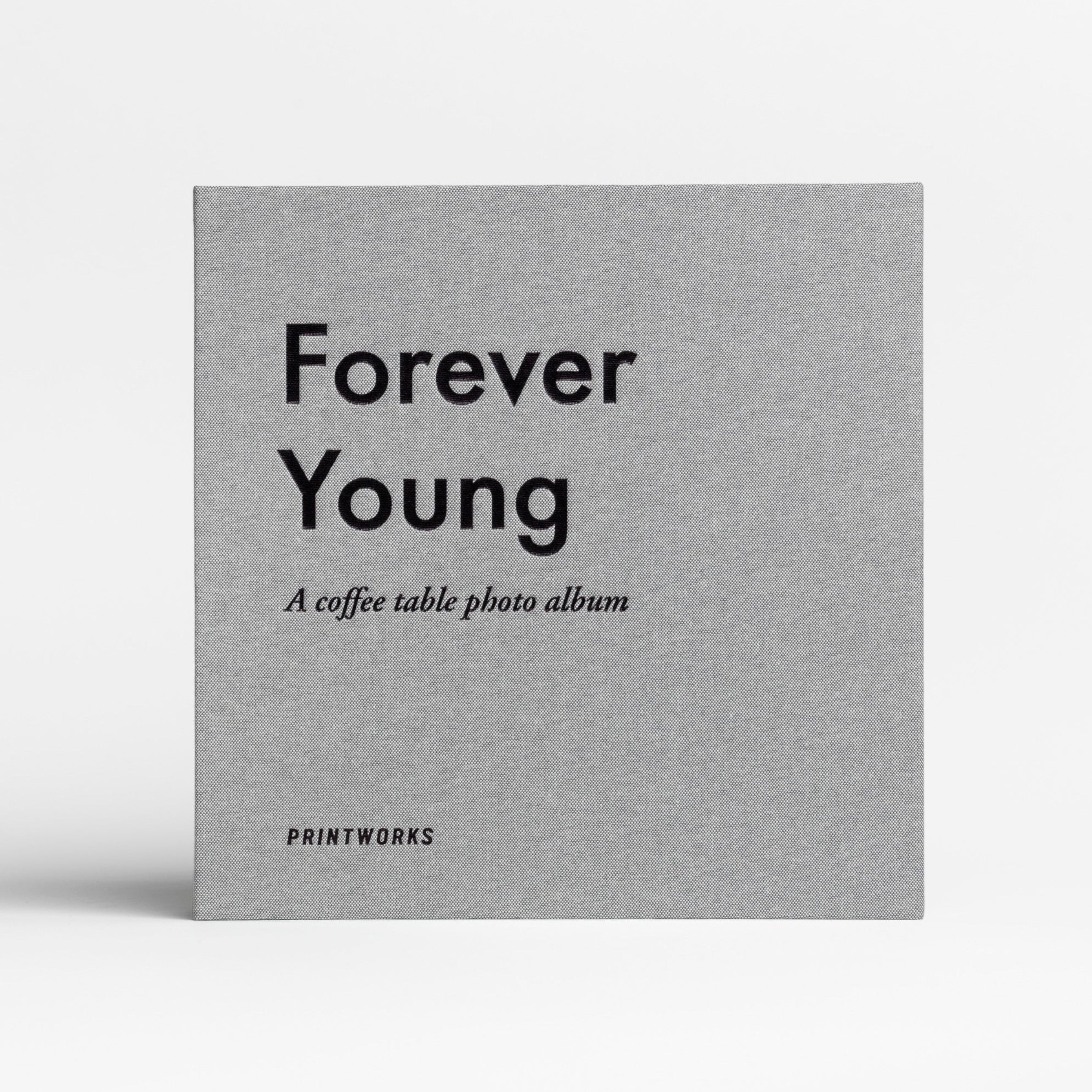 Album na fotografie FOREVER YOUNG šedý