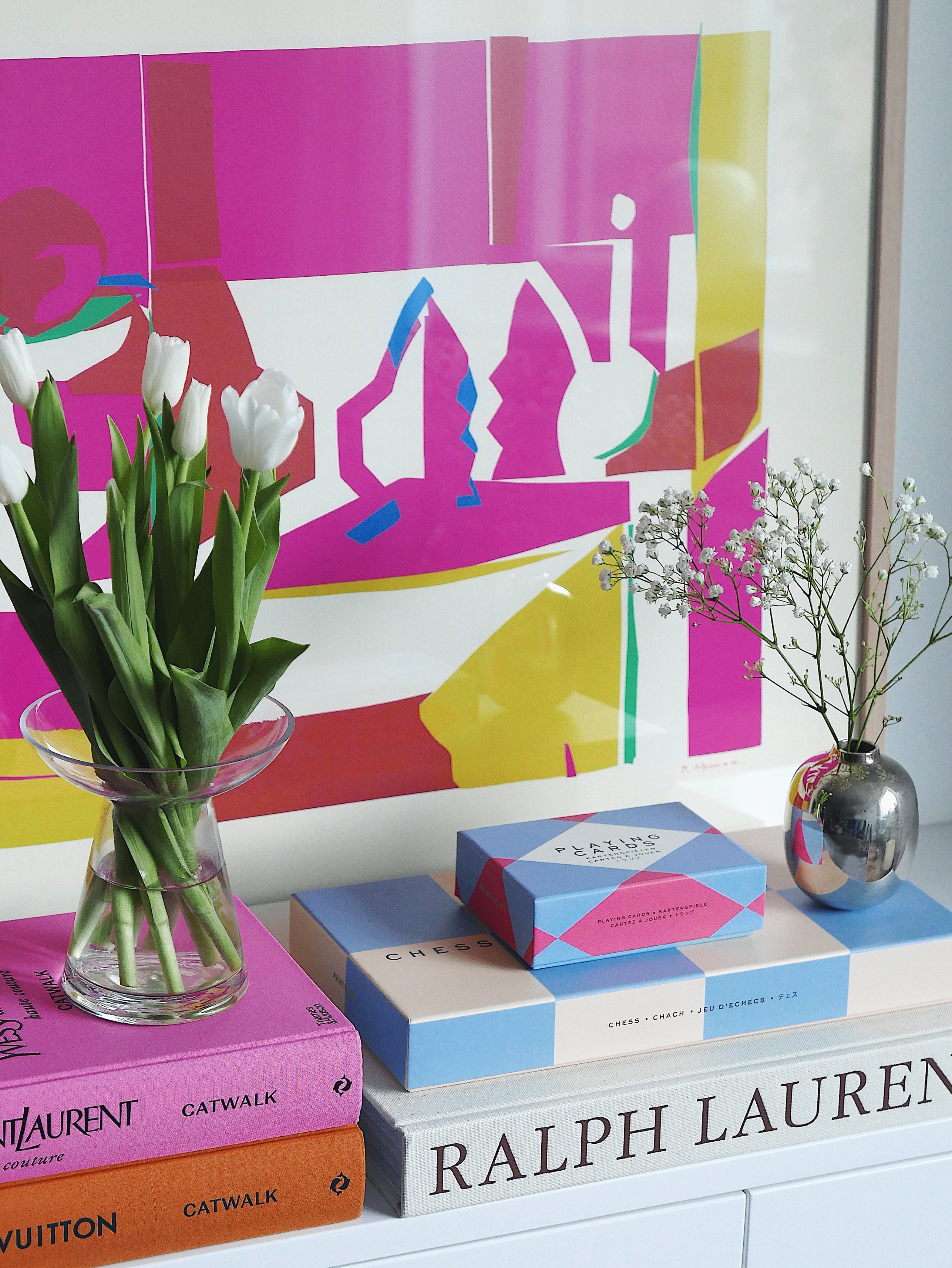 Playing Cards Blue with Red