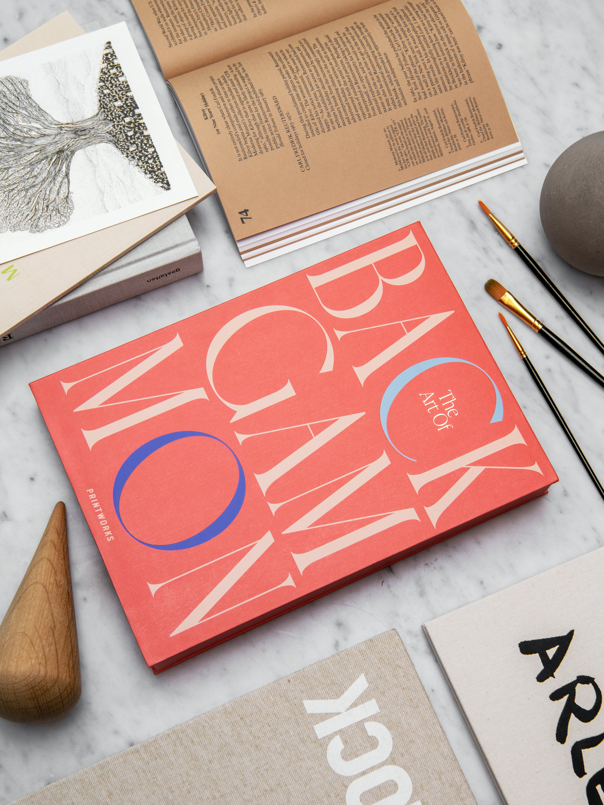 Súprava na hru v backgammon ART OF BACKGAMMON červená s modrou