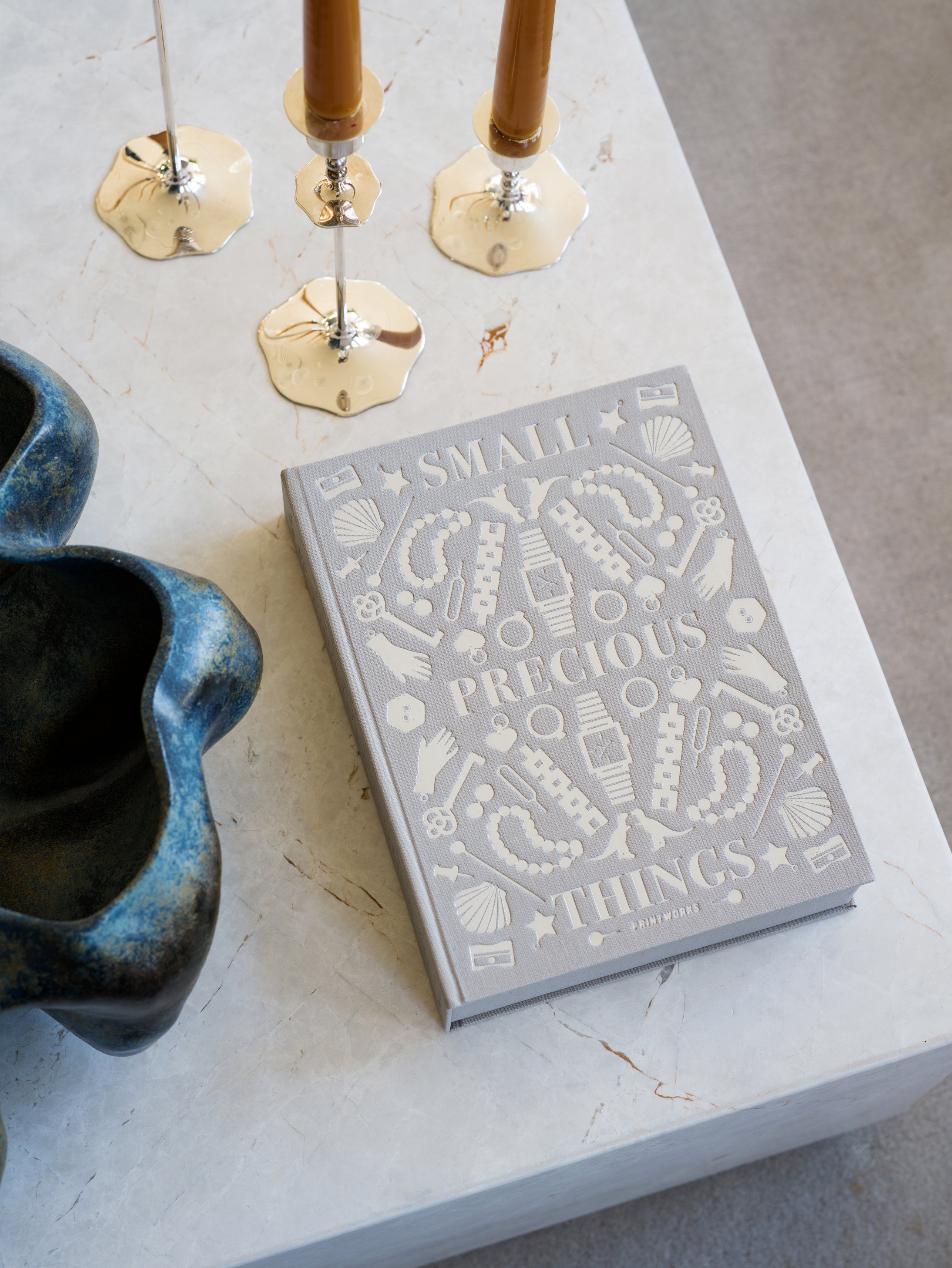 Úložná krabička PRECIOUS THINGS šedá