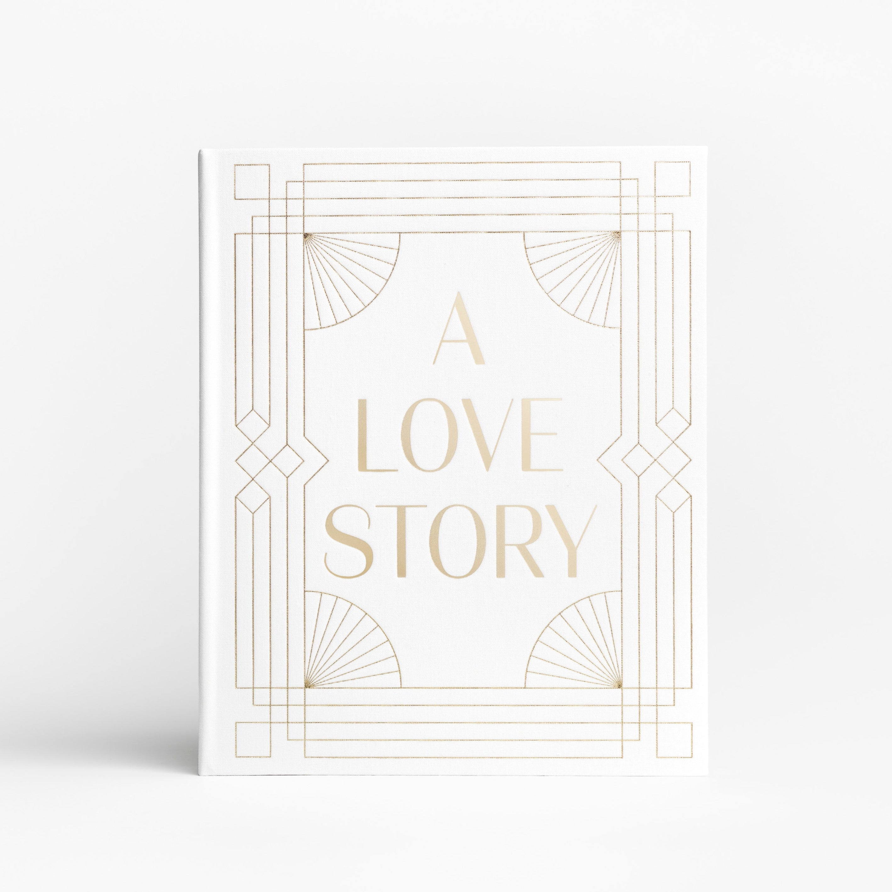 Album na fotografie A LOVE STORY biely so zlatým