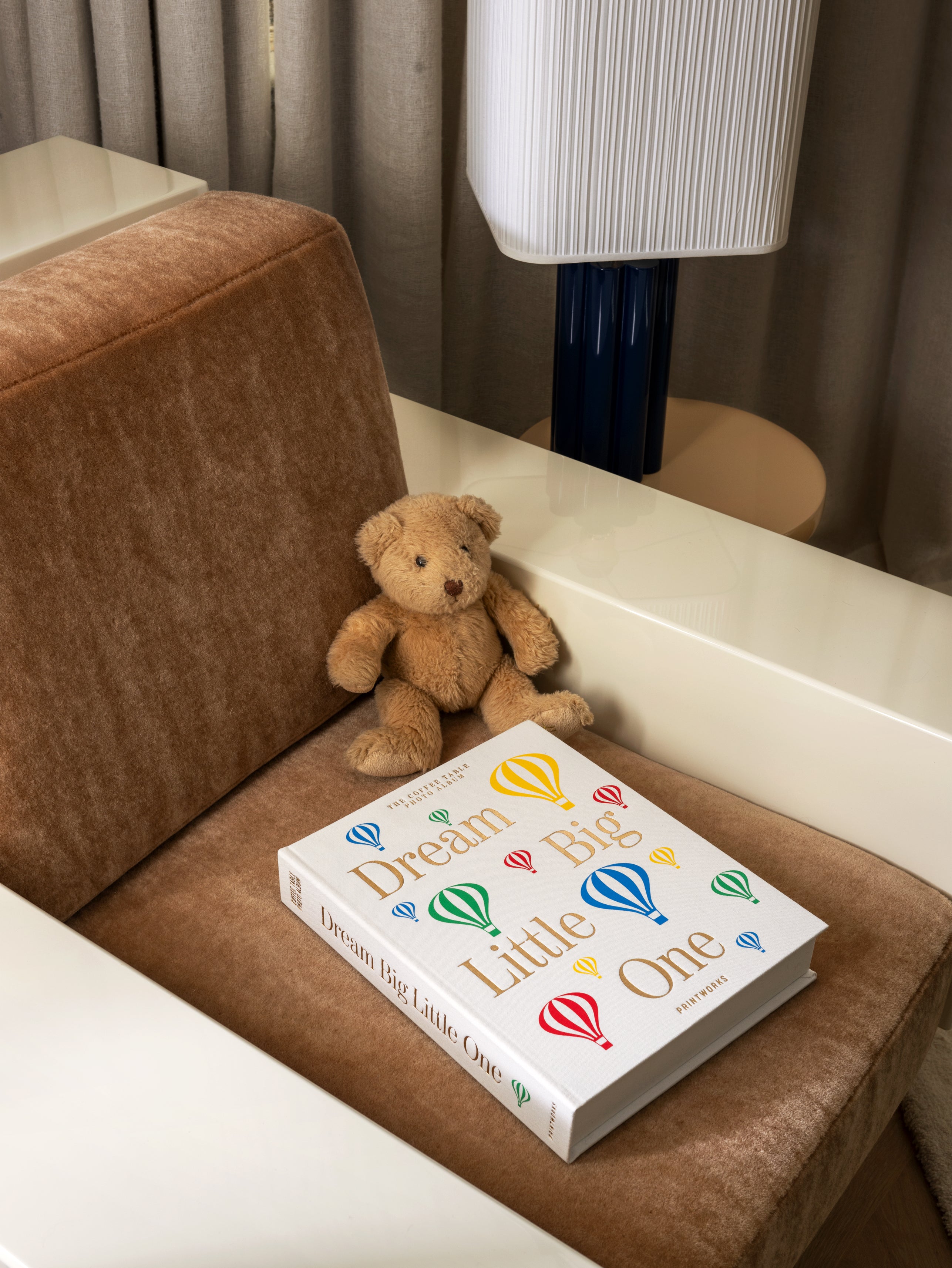 DREAM BIG LITTLE ONE Photo Album White