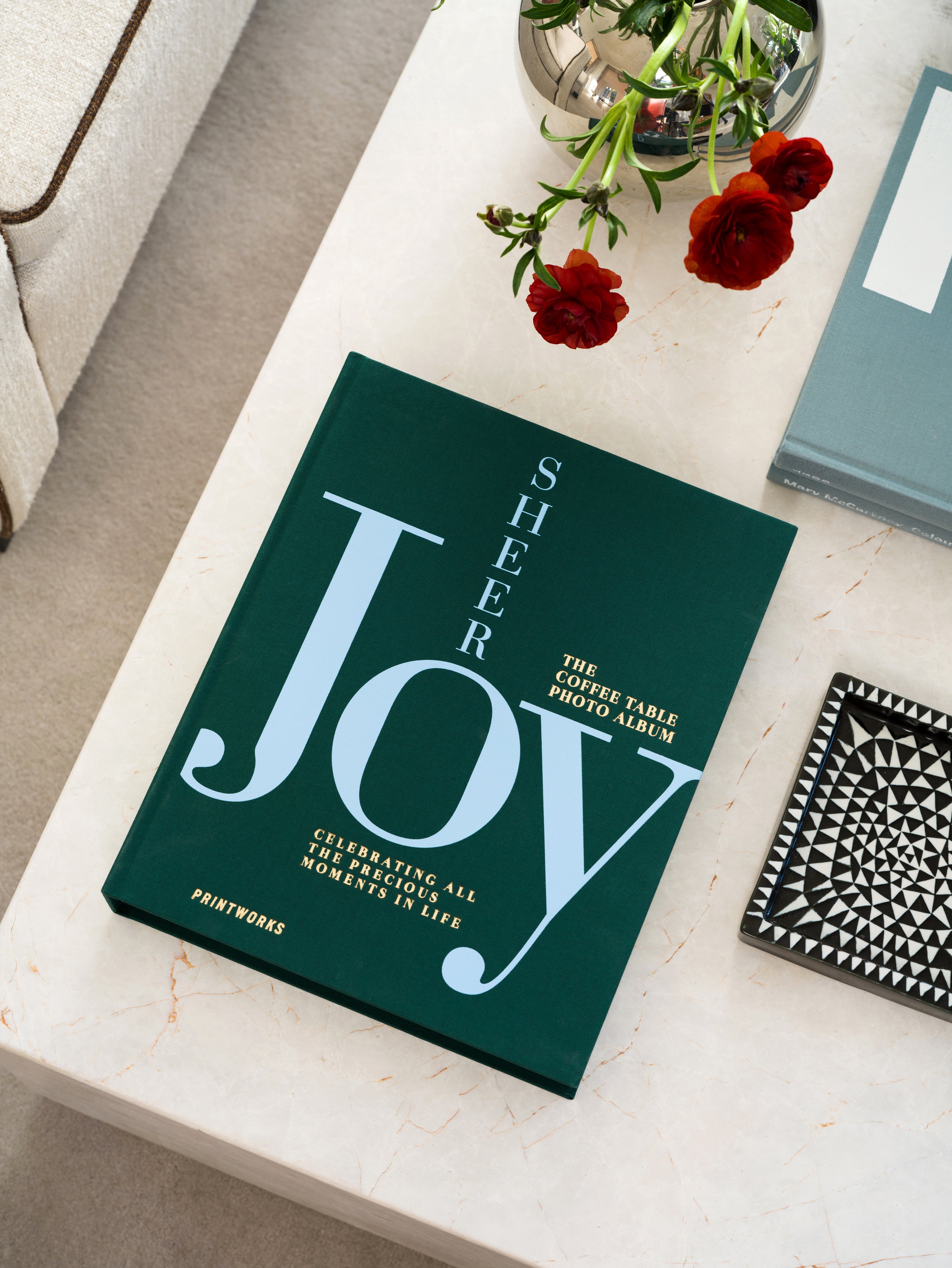 Album na fotografie SHEER JOY zelený s modrým