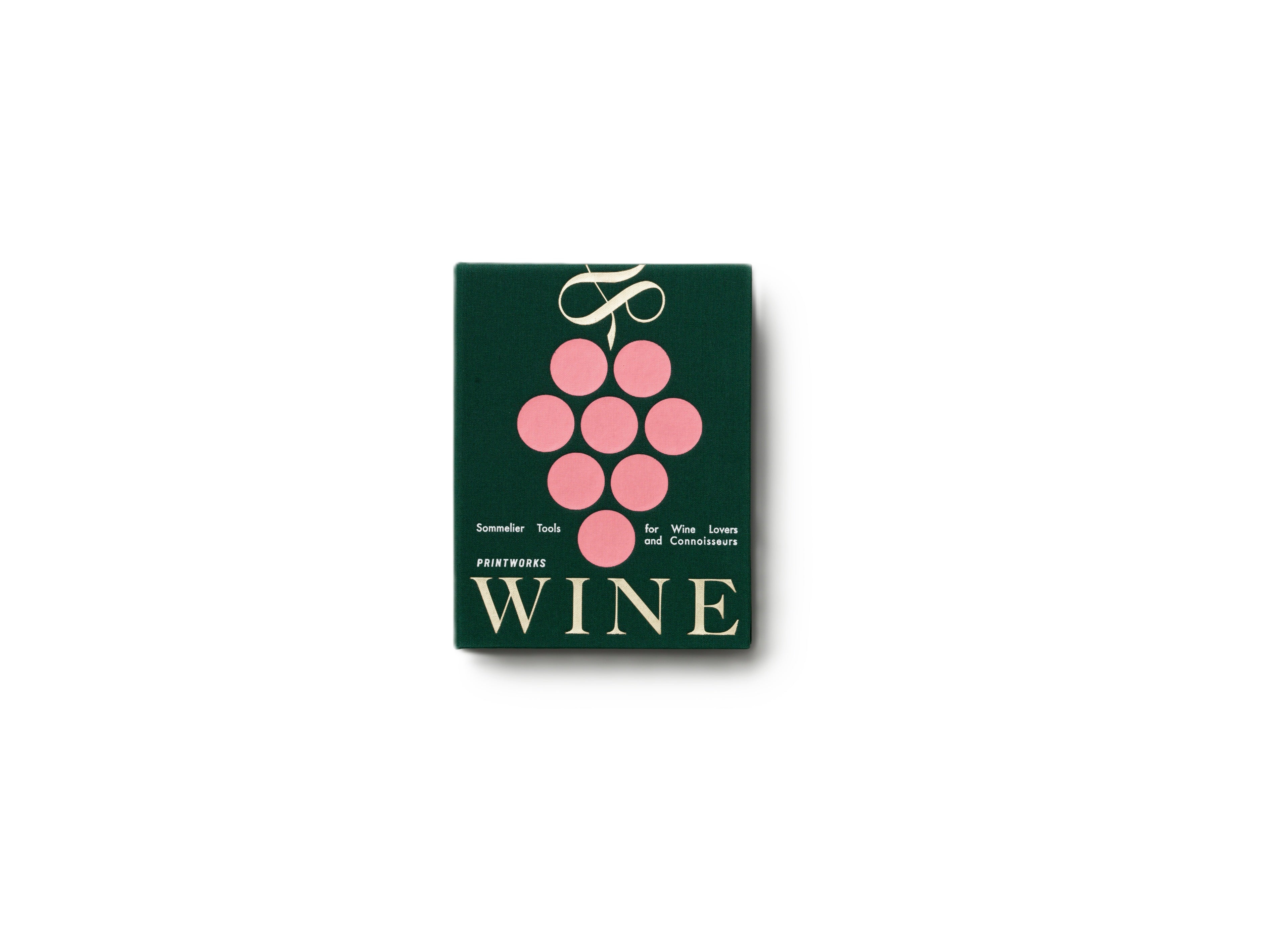 Wine Accessories Set THE ESSENTIALS green with pink