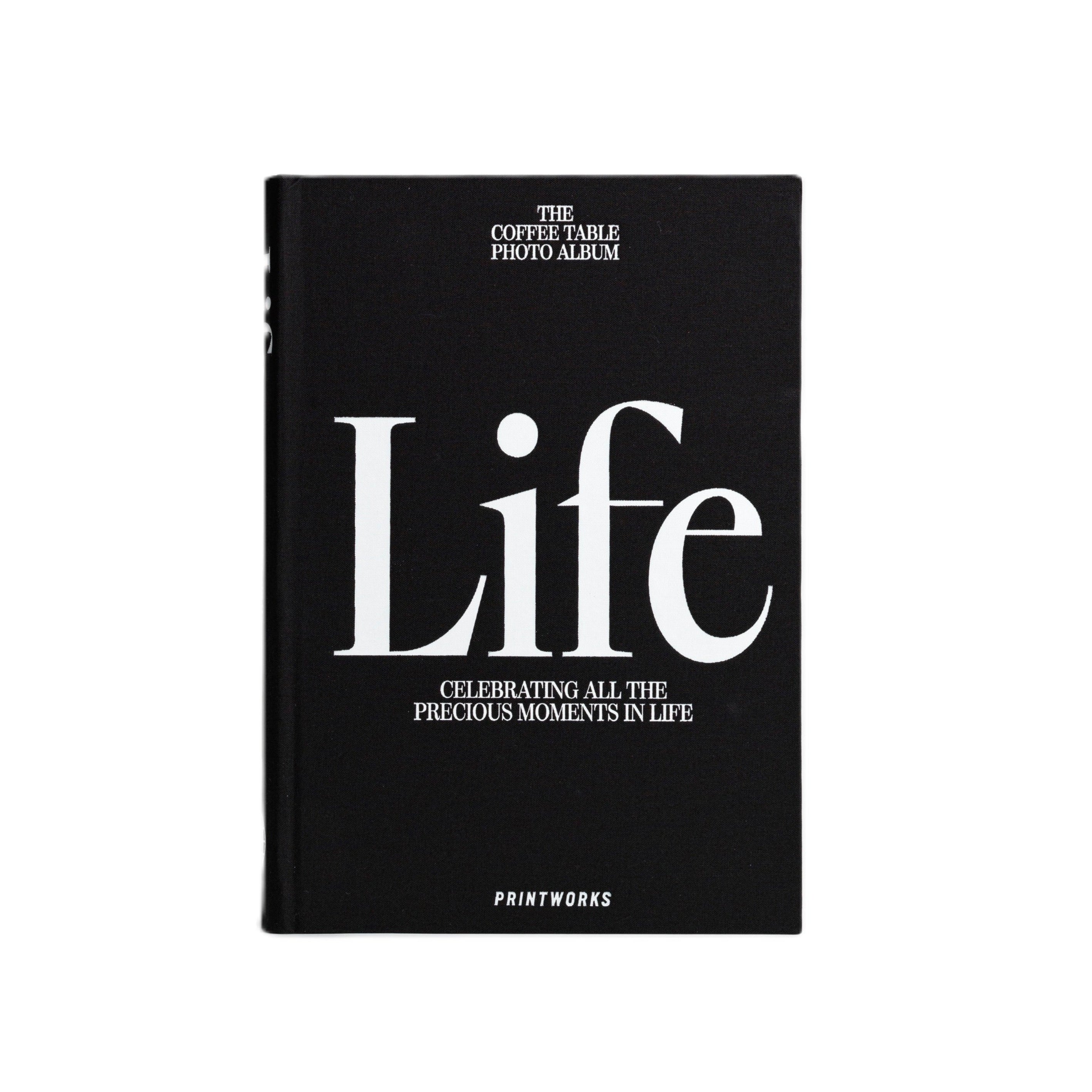 Fotoalbum LIFE čierny