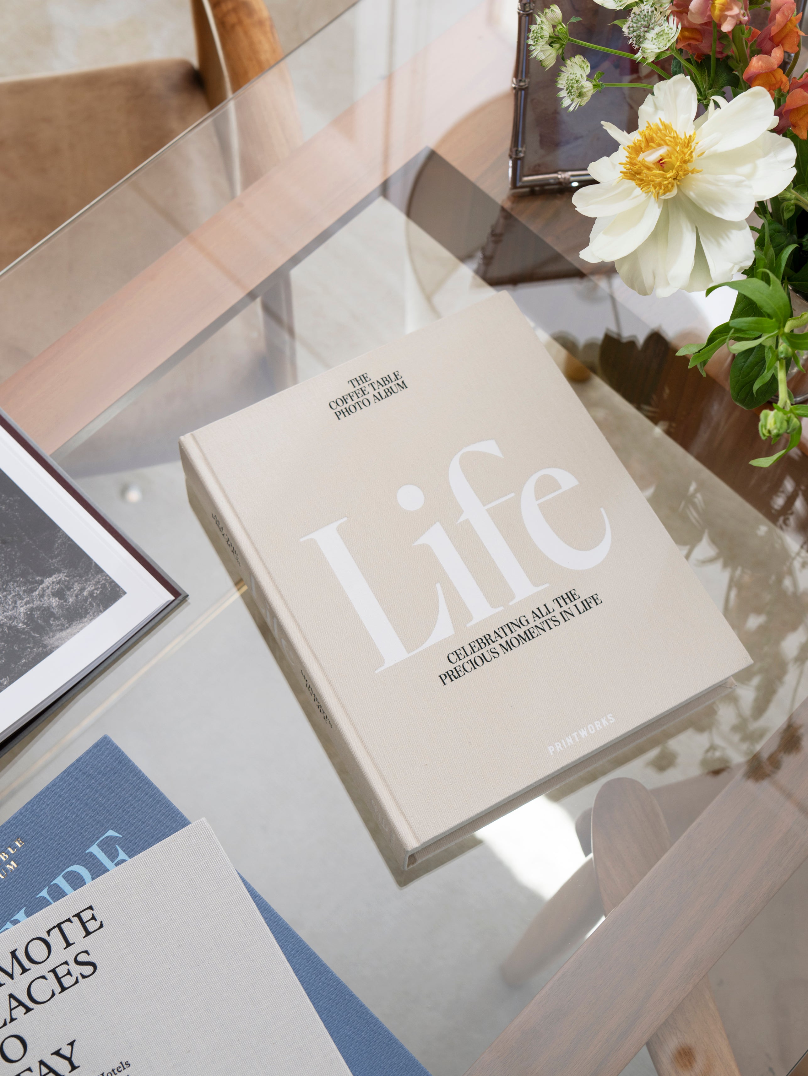 Album na fotografie LIFE béžový