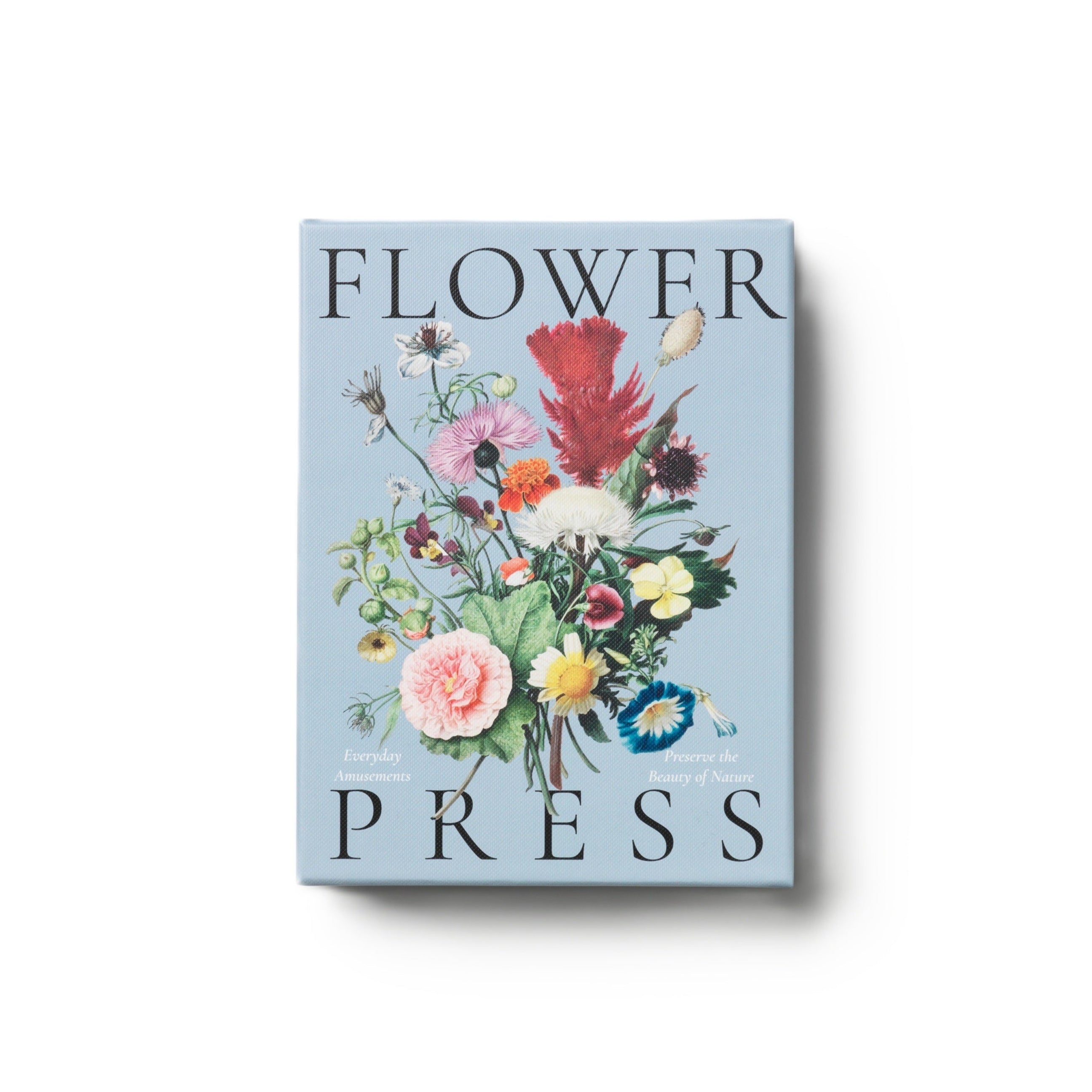 Súprava na sušenie kvetov FLOWER PRESS SET modrá