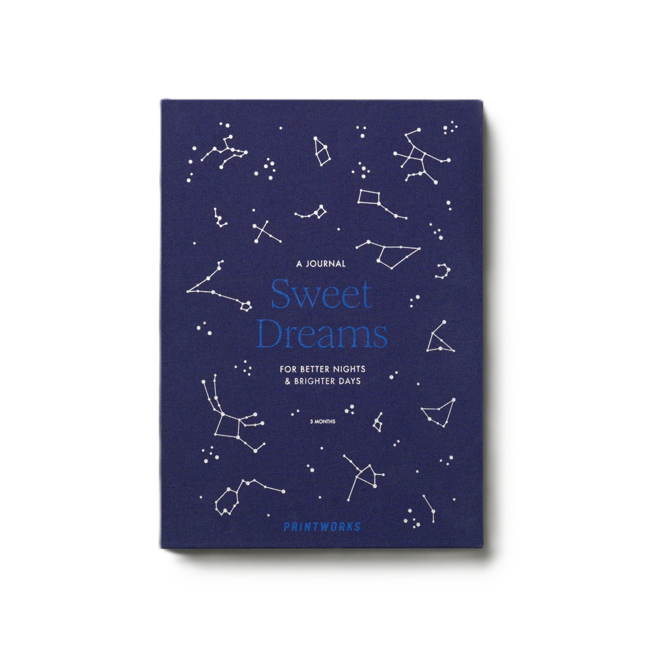 SWEET DREAMS Sleep Journal Navy Blue