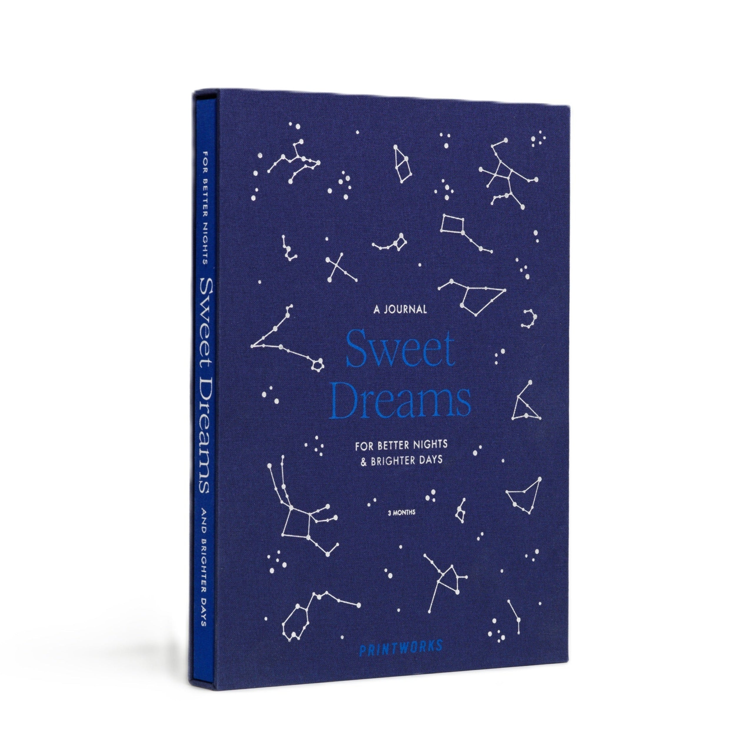 SWEET DREAMS Sleep Journal Navy Blue