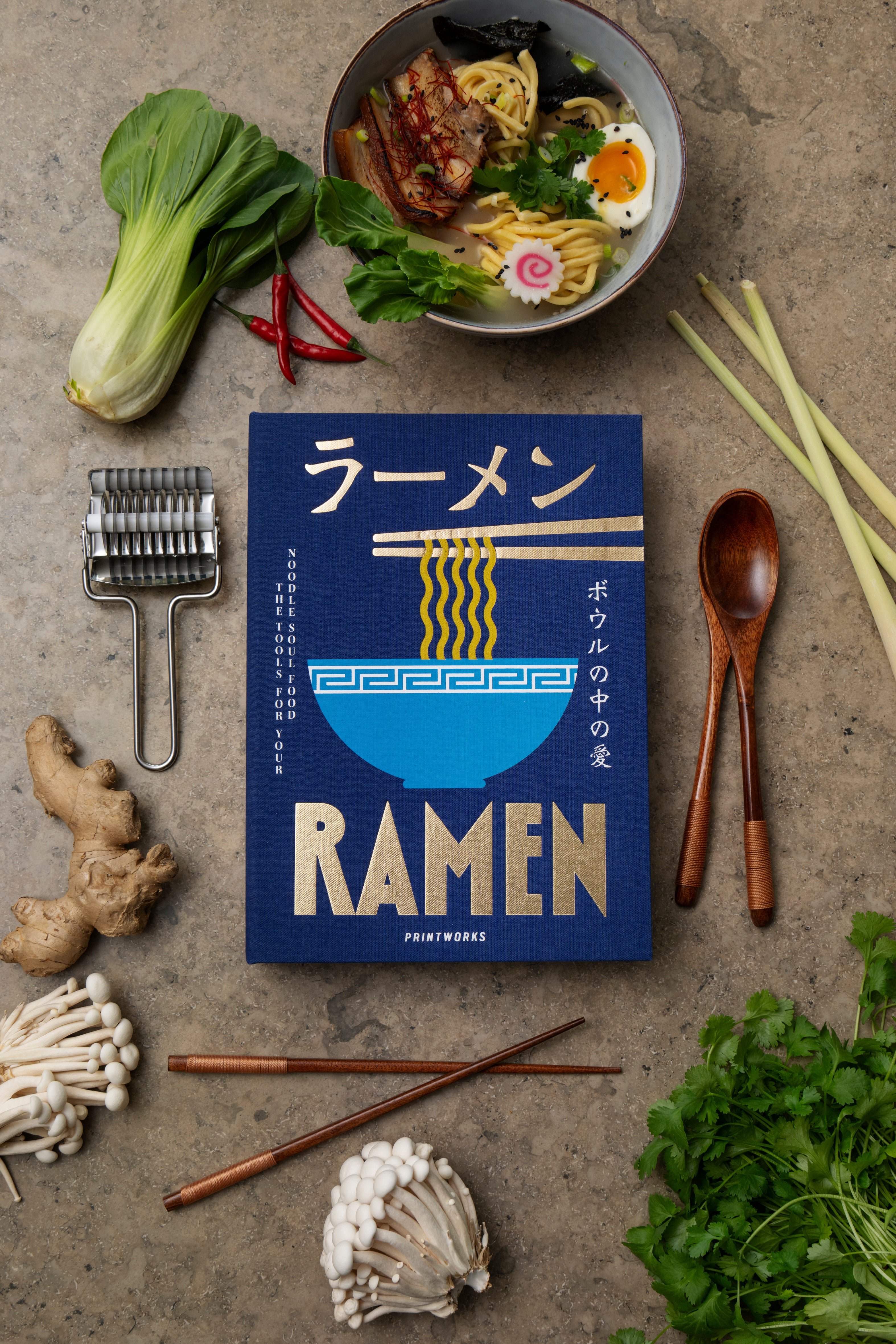 Ramen Tools Set in Navy Blue