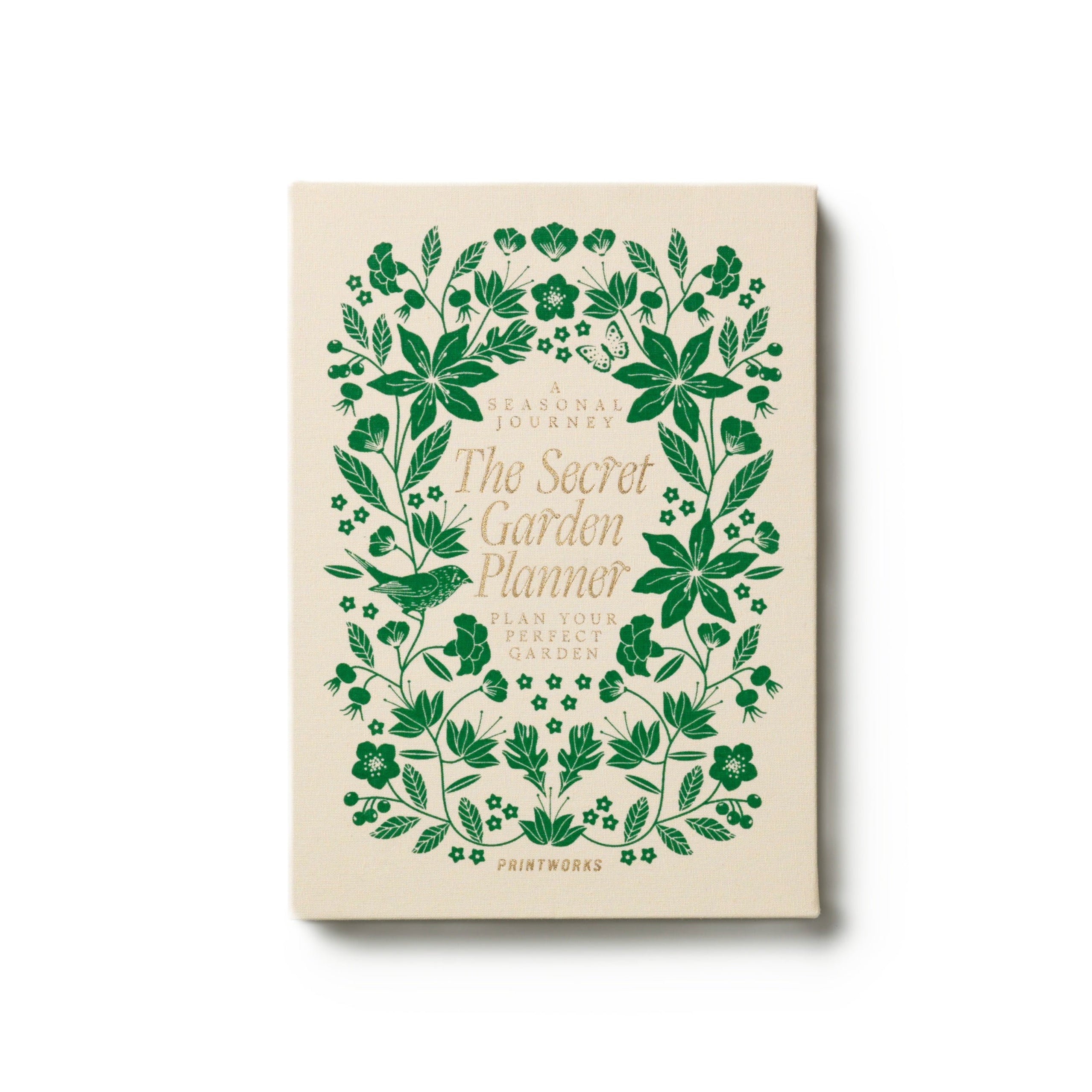 The Secret Garden Beige with Green Garden Journal