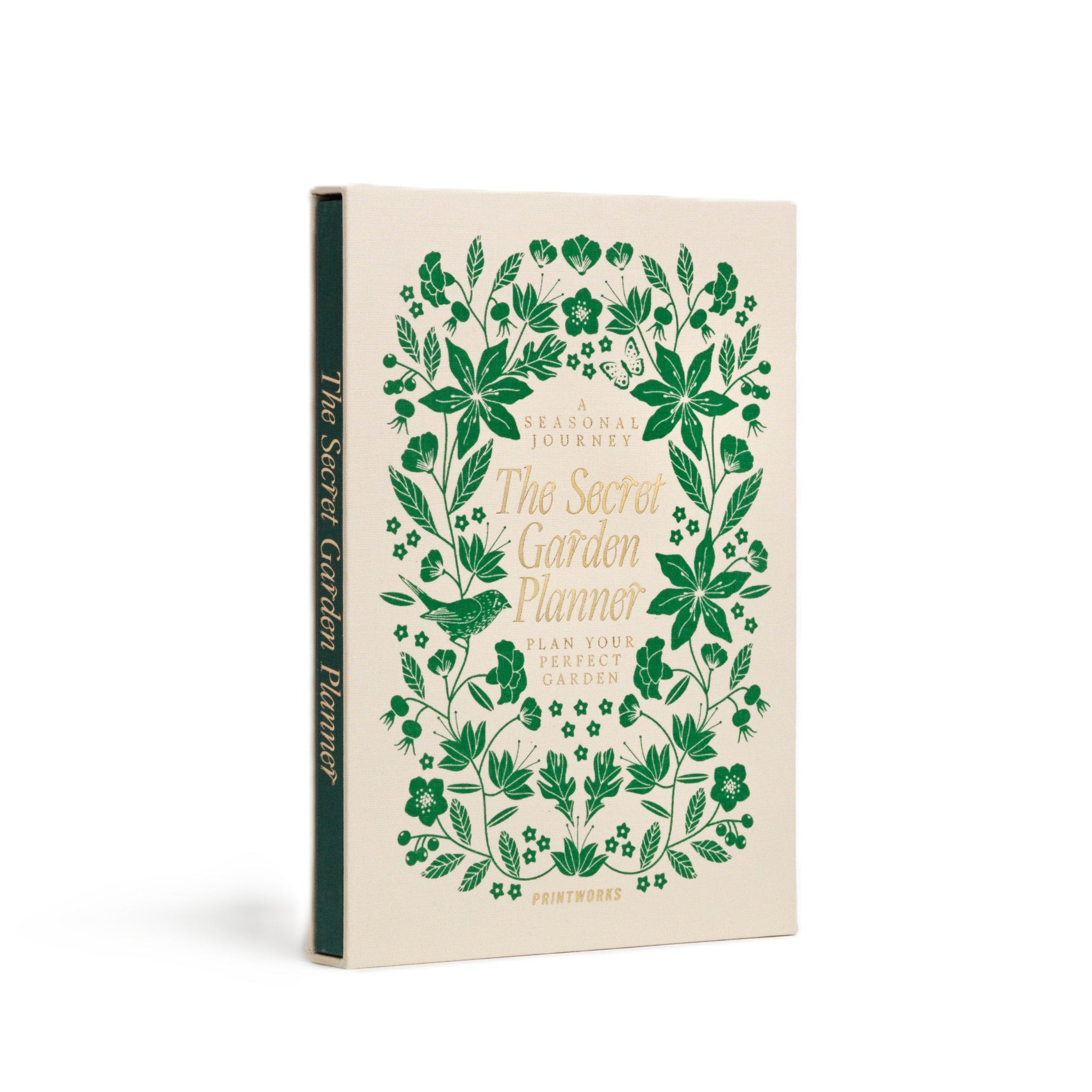 The Secret Garden Beige with Green Garden Journal