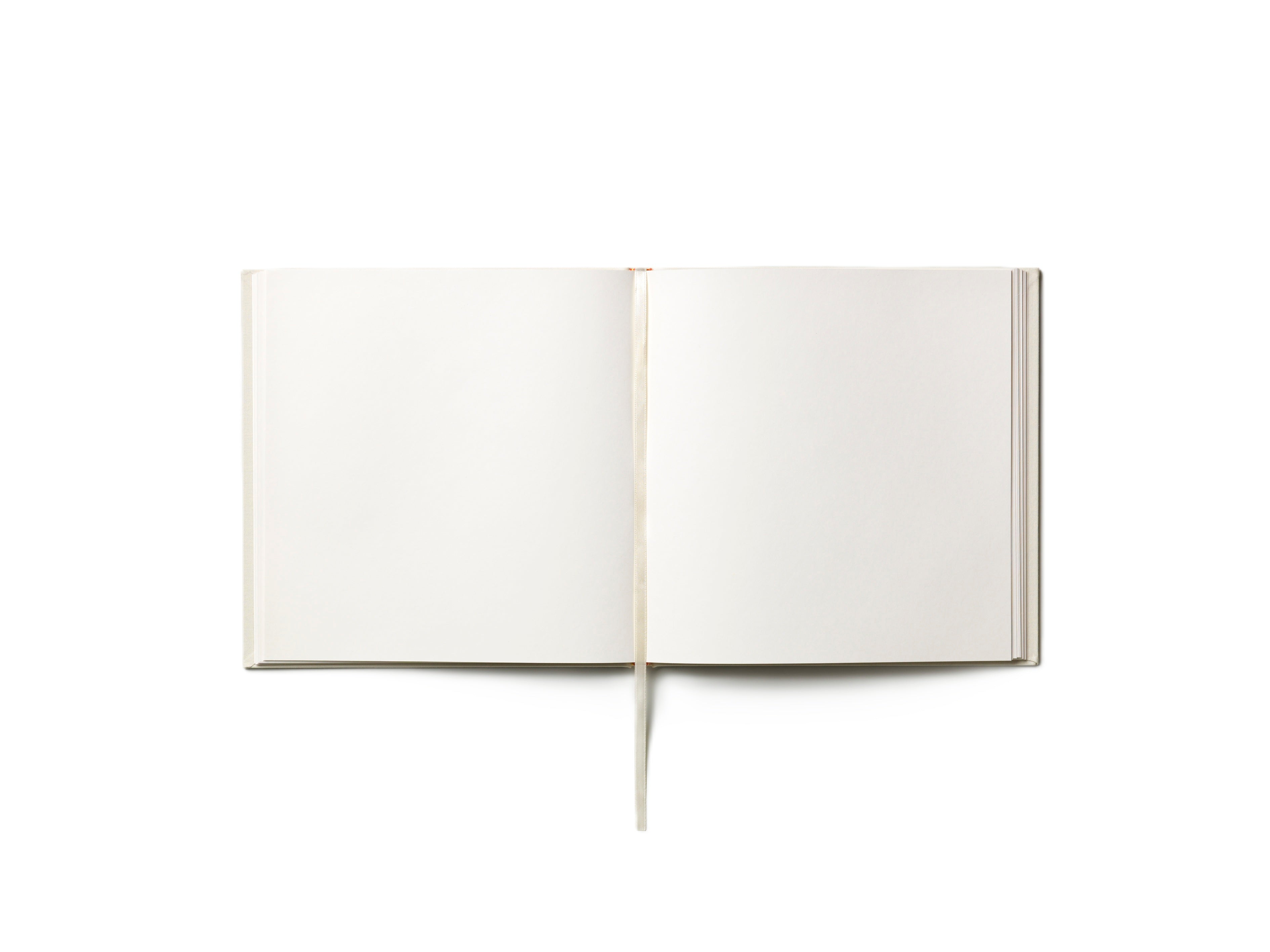 Guest Book OUR WEDDING DAY navy blue with white