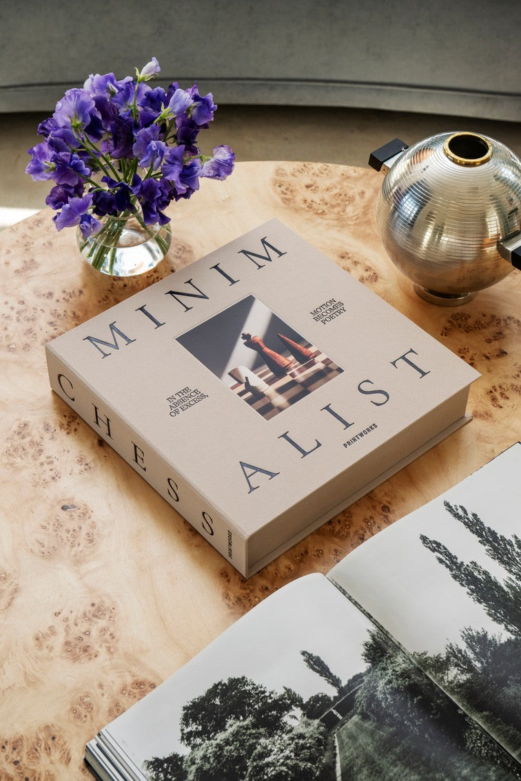 Sada na hru šachy MINIMALIST CHESS drevo