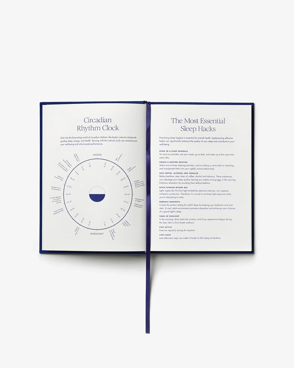 SWEET DREAMS Sleep Journal Navy Blue