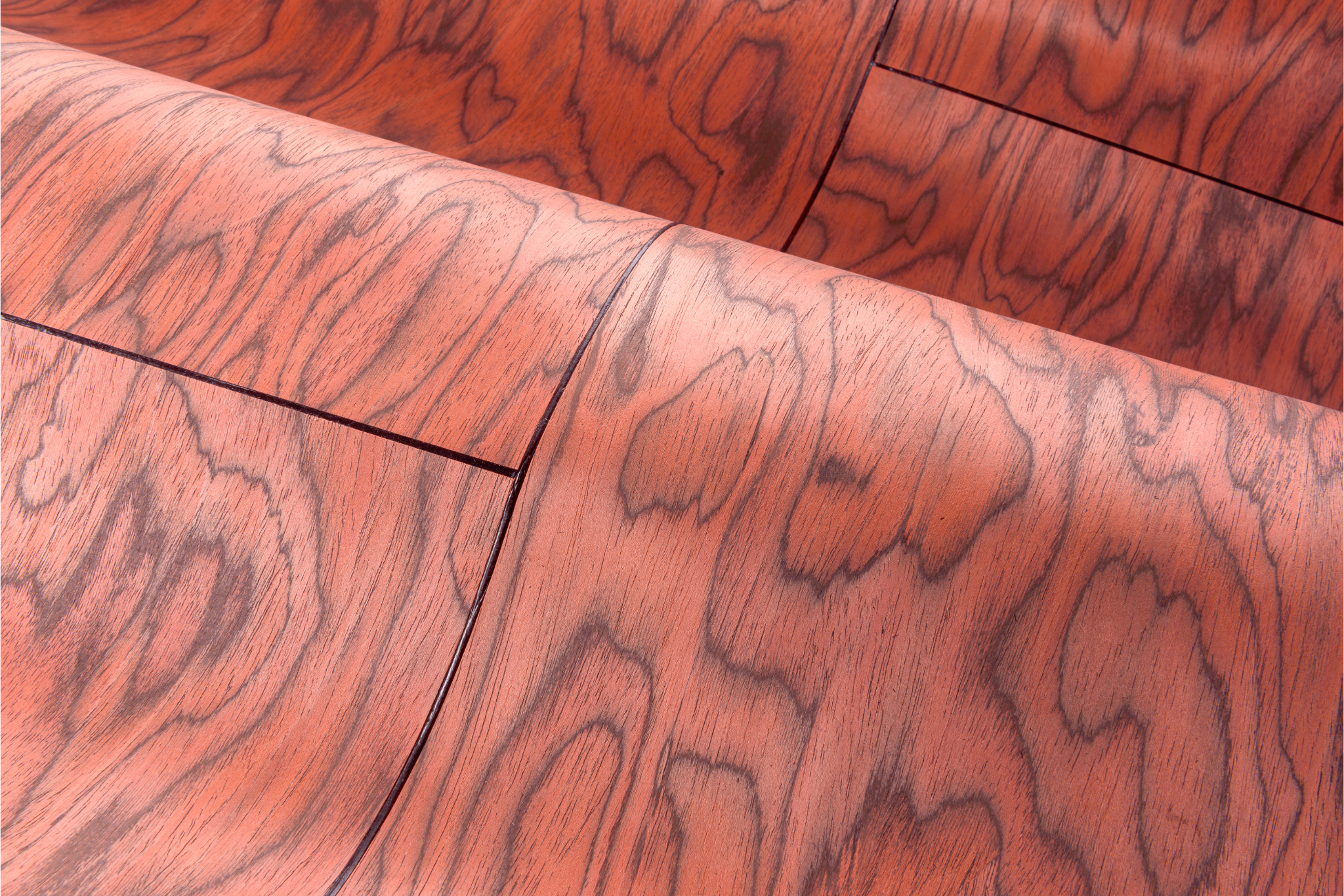 COTI Orange Veneer Wallpaper