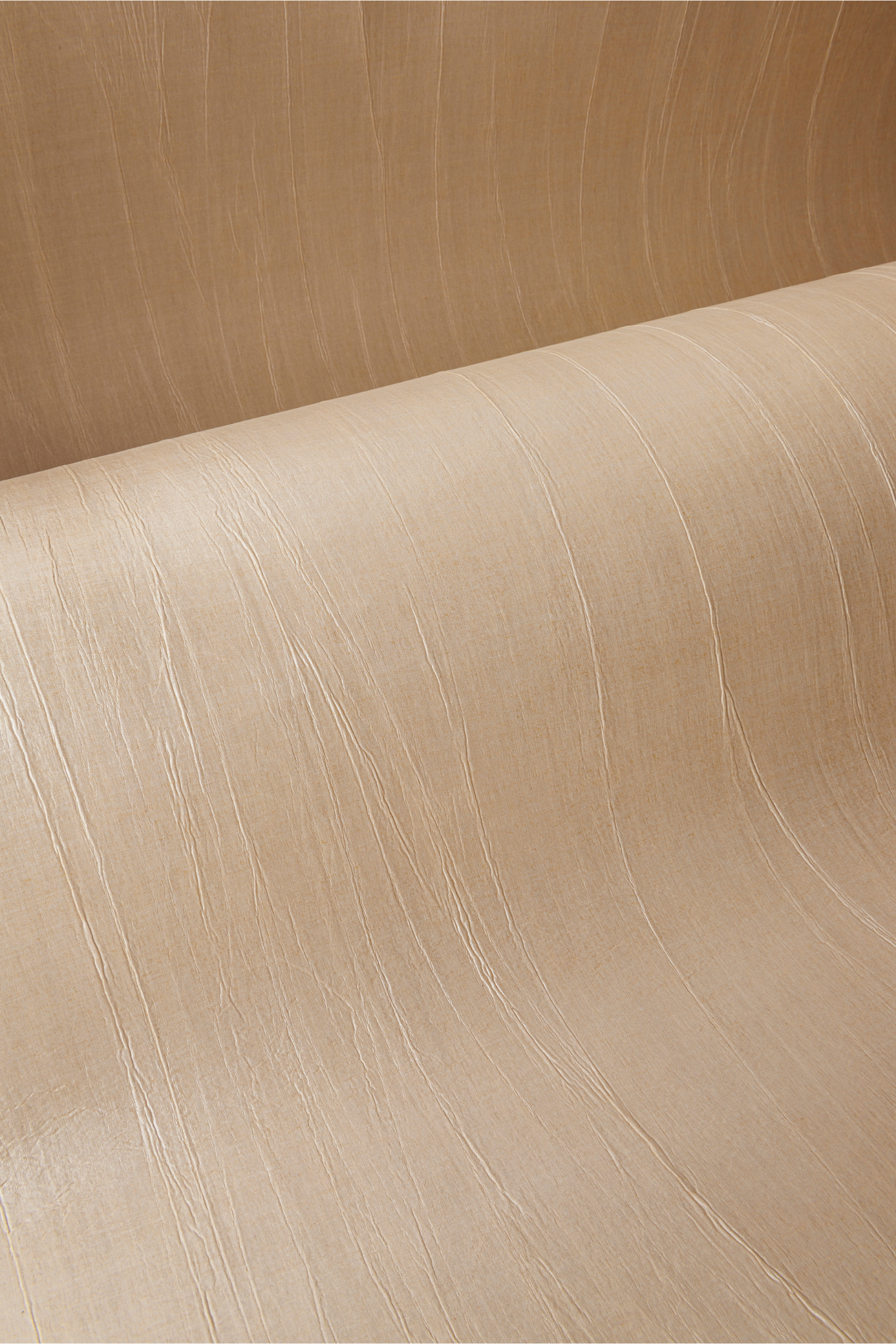 PYXIS pleated wallpaper warm beige