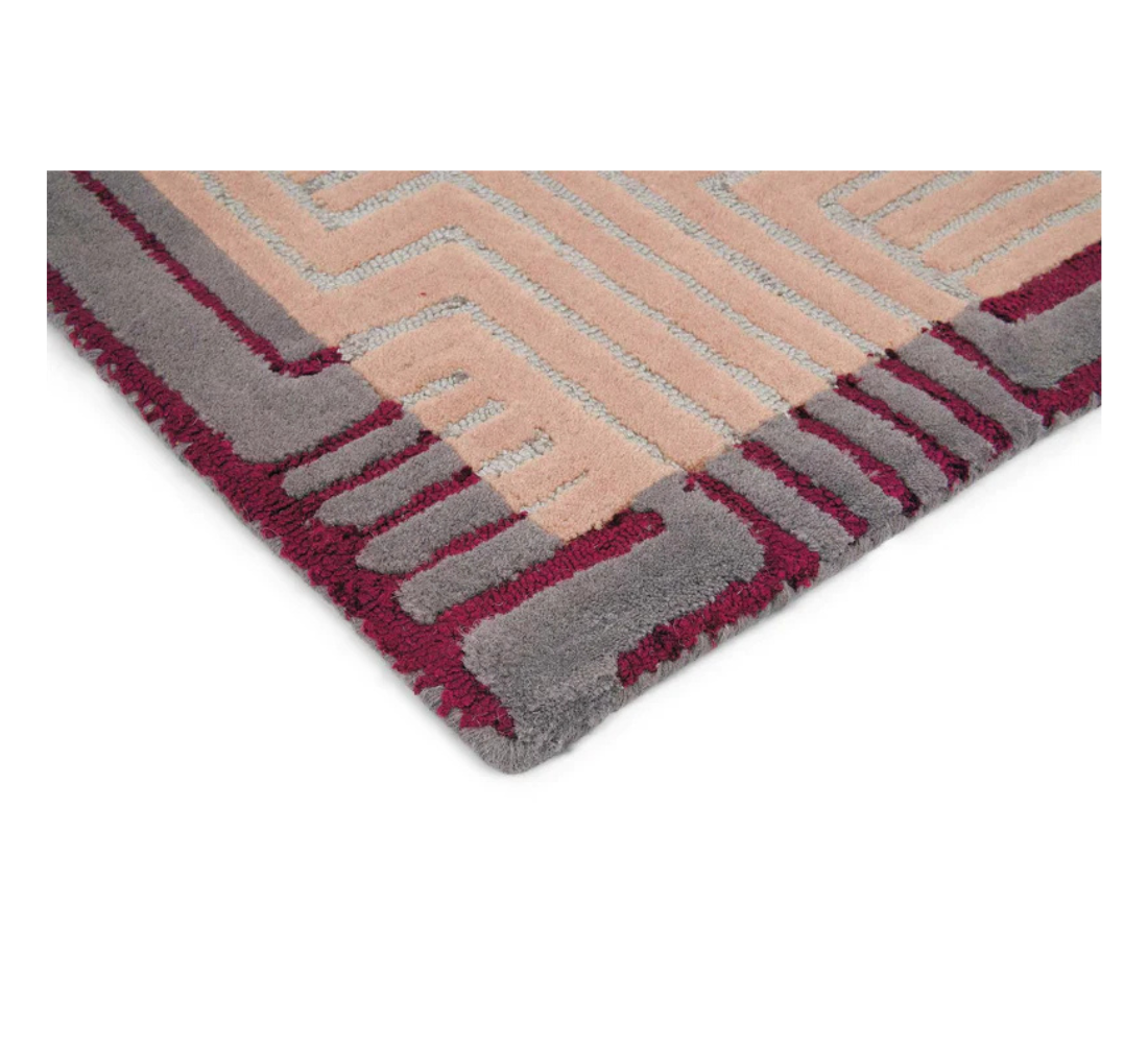 Kinmo pink rug